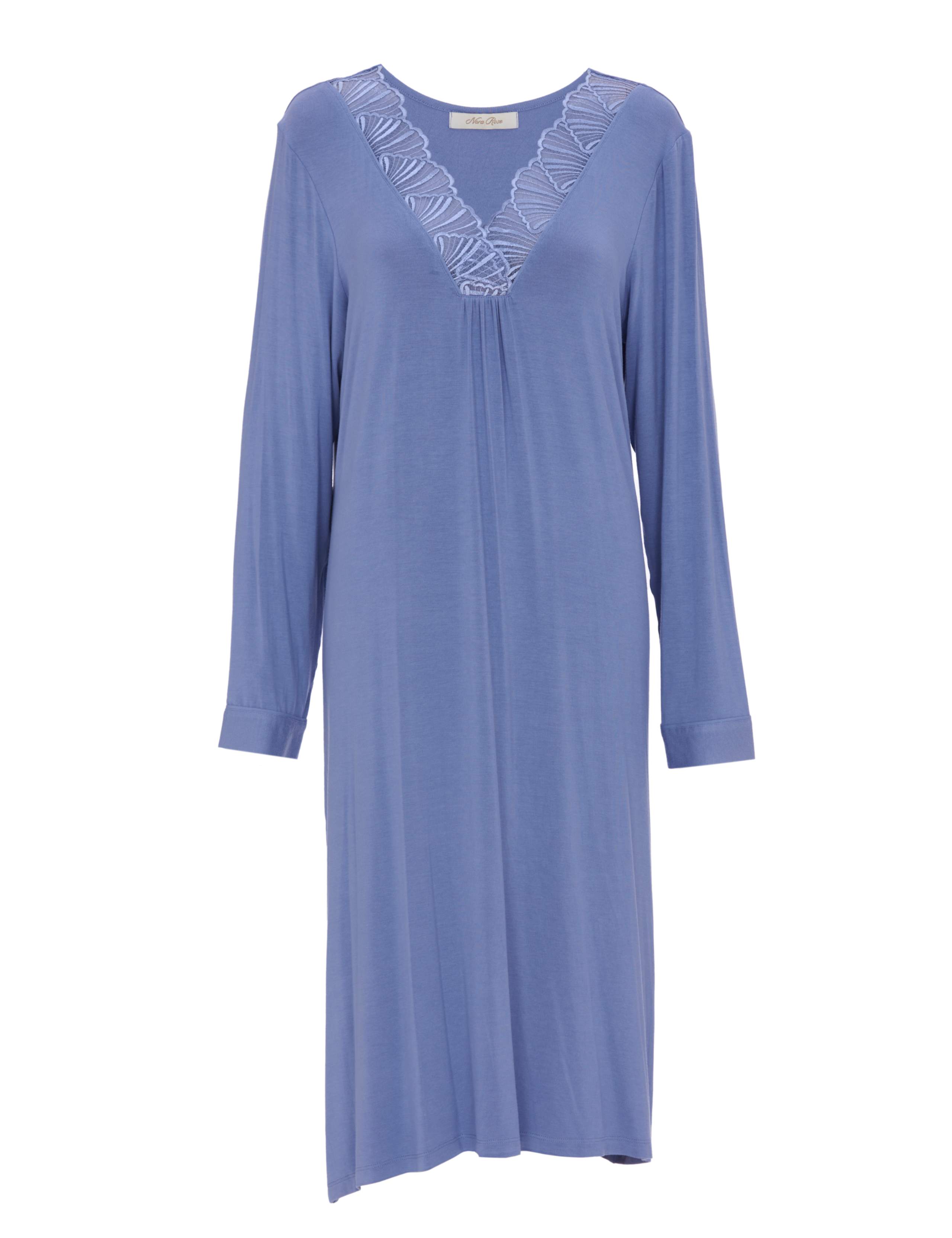 Modal Rich Jersey Lace Detail Nightdress 2 of 4