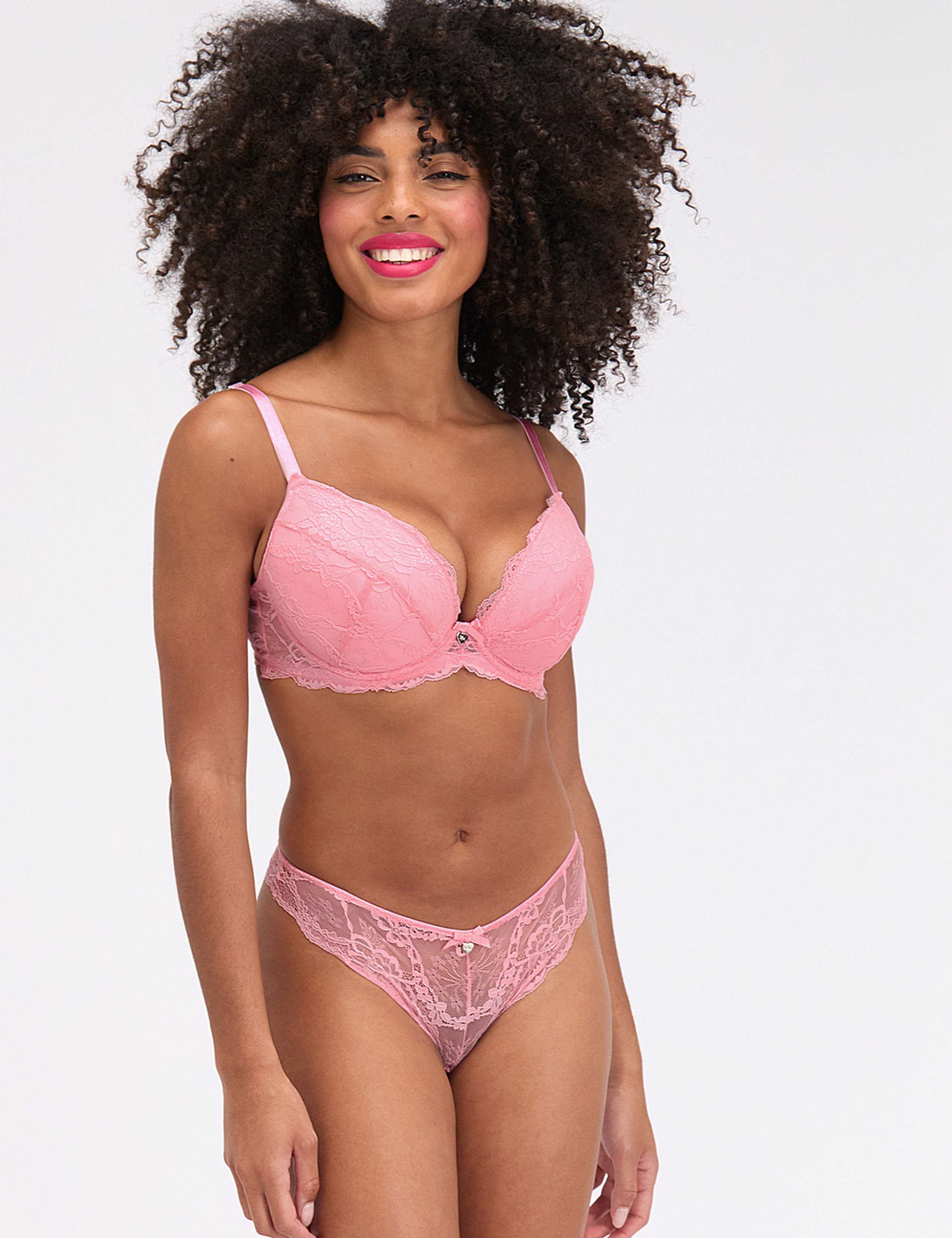 Mollie 24 Mesh & Lace Thong 5 of 5
