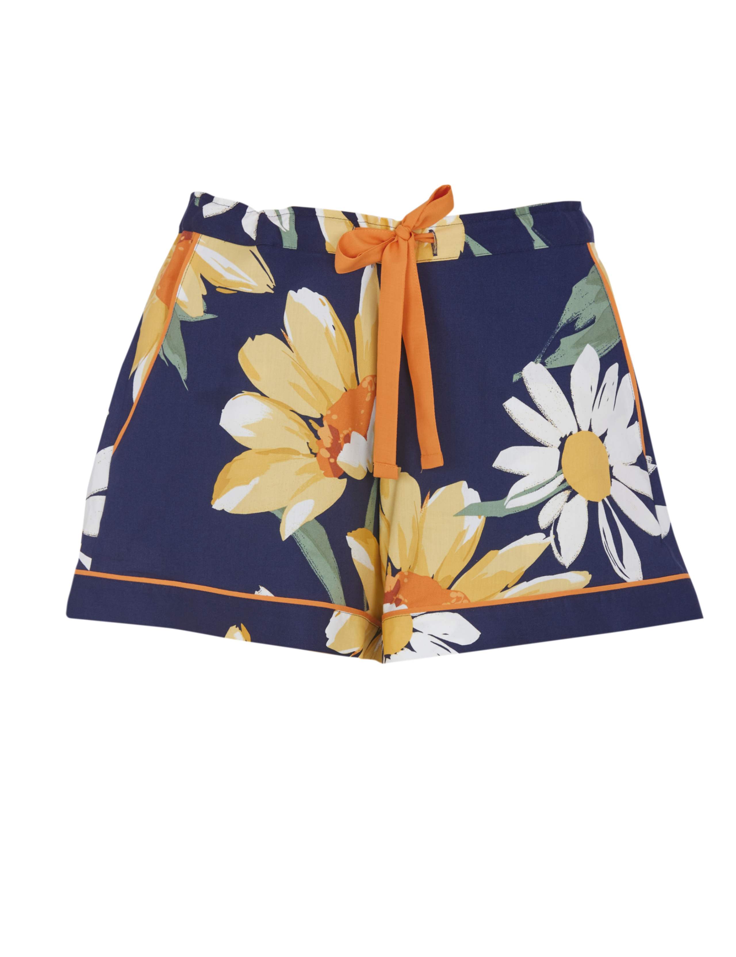 Cotton Modal Floral Pyjama Shorts 2 of 3