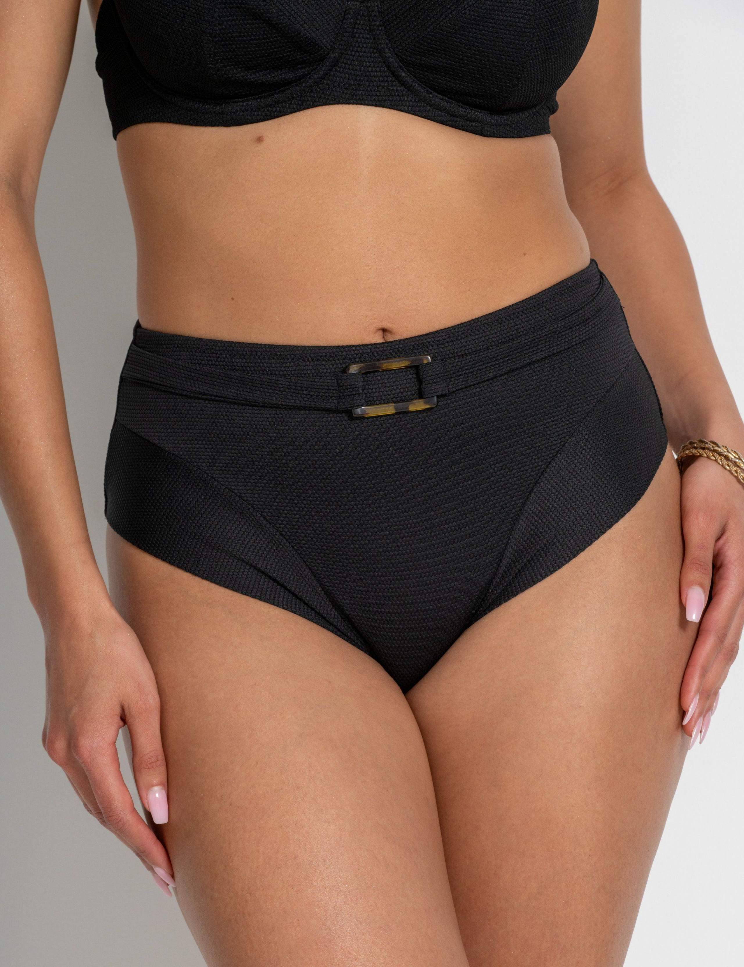 Hawaii Textured High Waist Belted Tummy Control Brief 6 of 7