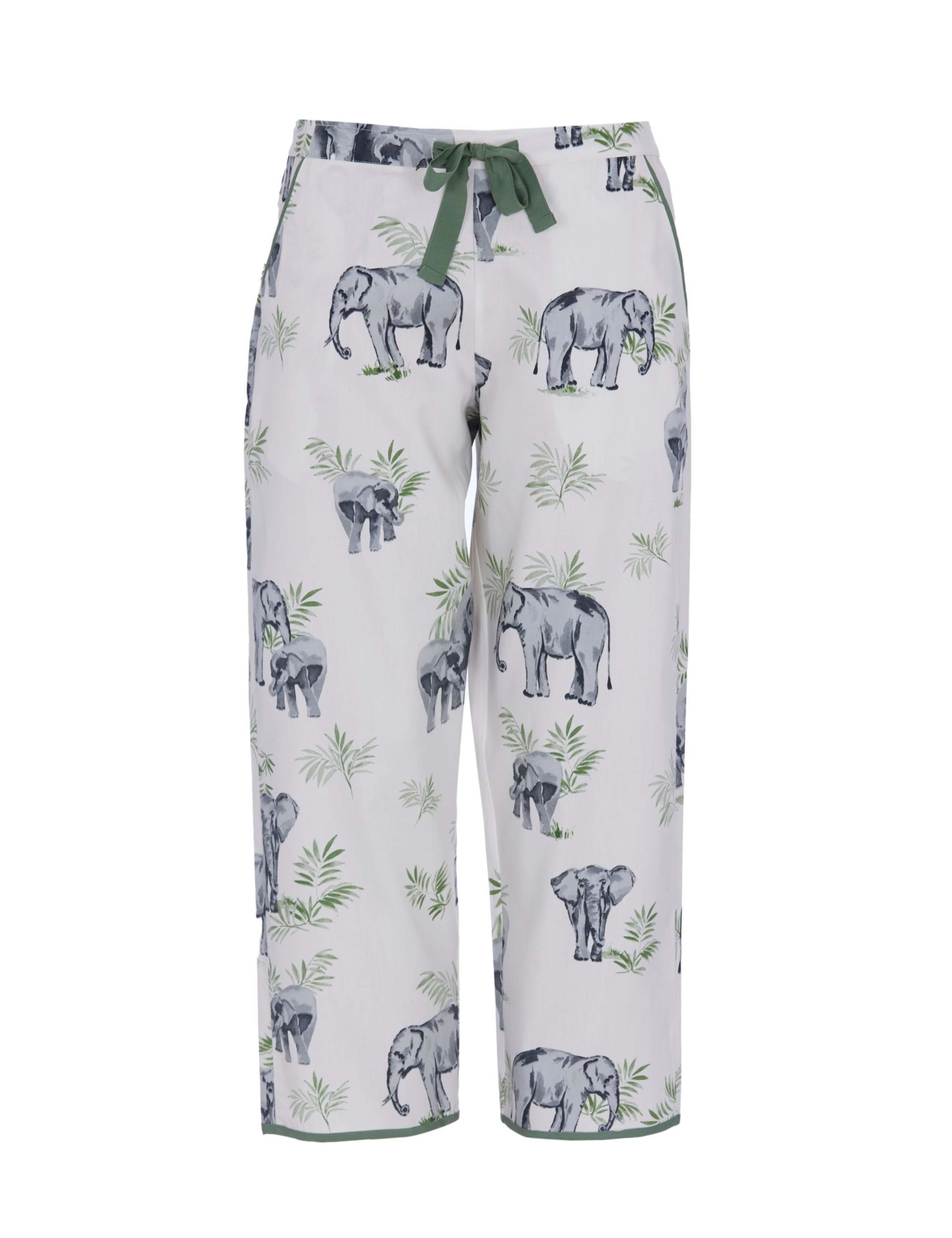 Cotton Rich Elephant Pyjama Bottoms 2 of 4