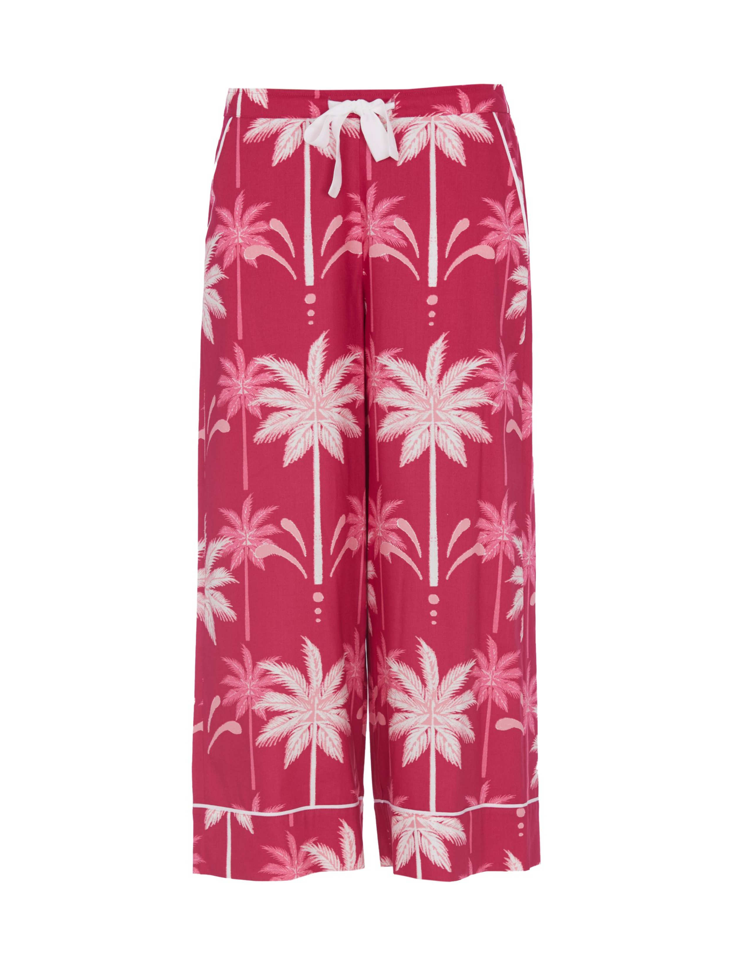 Cotton Rich Palm Tree Pyjama Bottoms 2 of 4