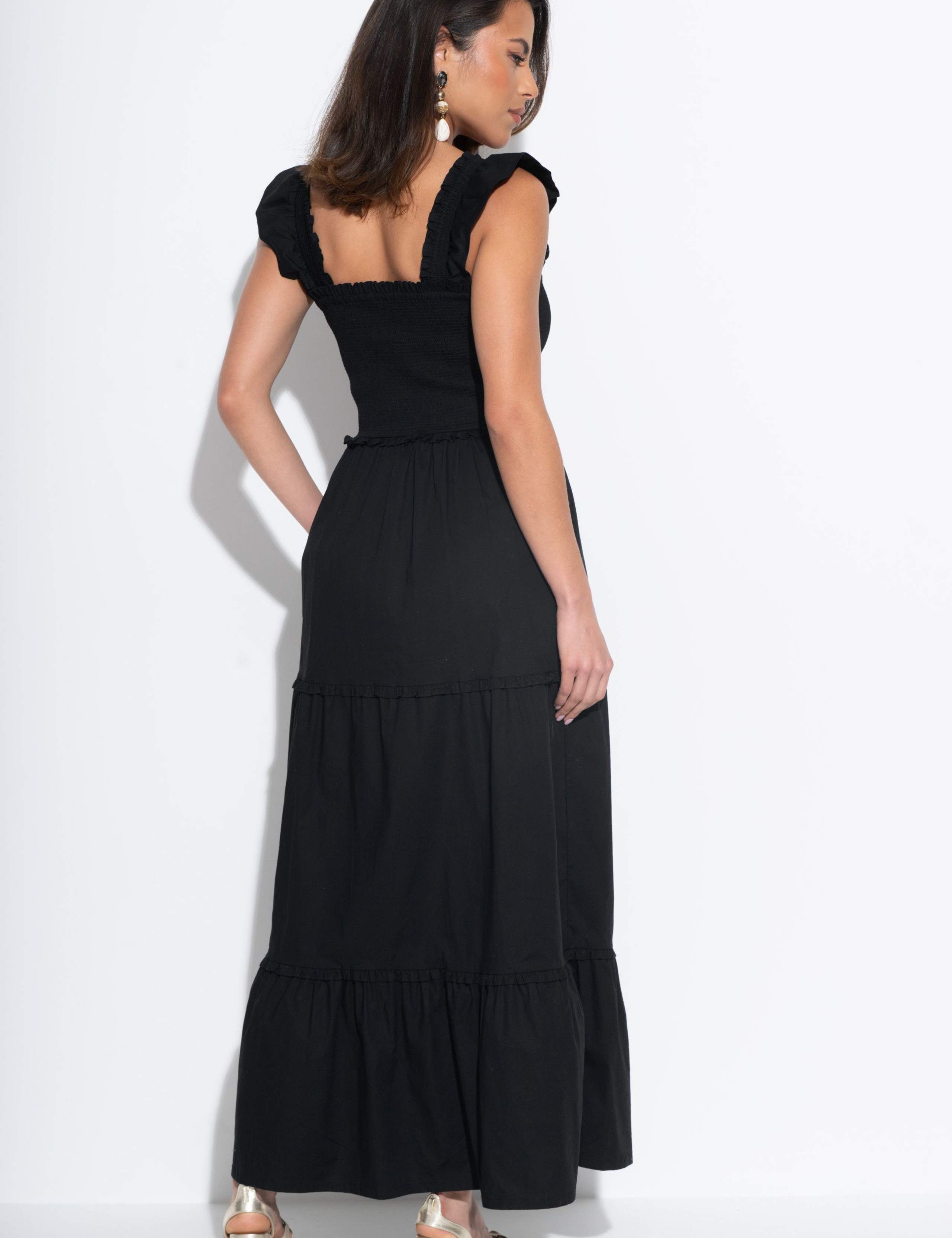 Pure Cotton Square Neck Maxi Beach Dress 5 of 8