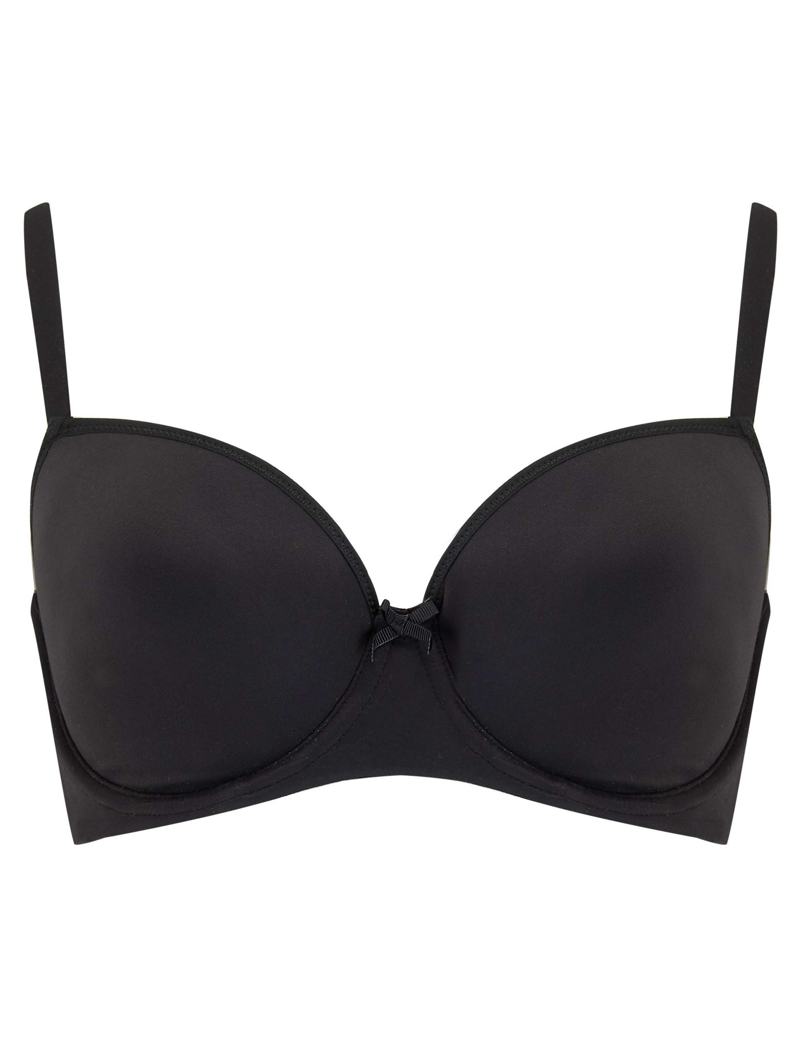 Wired Balcony T-Shirt Bra (B-G) 2 of 8