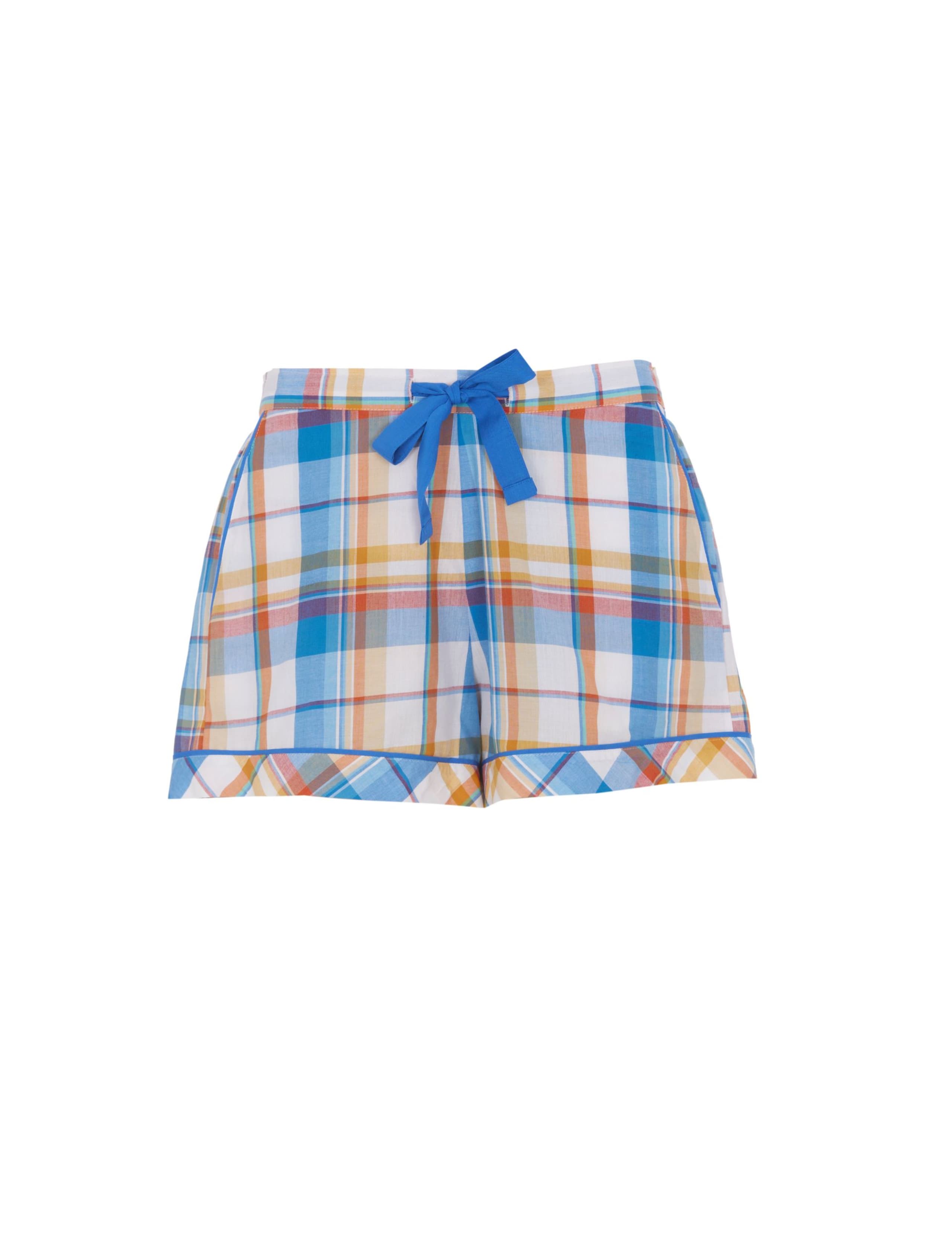 Pure Cotton Check Pyjama Shorts 2 of 4