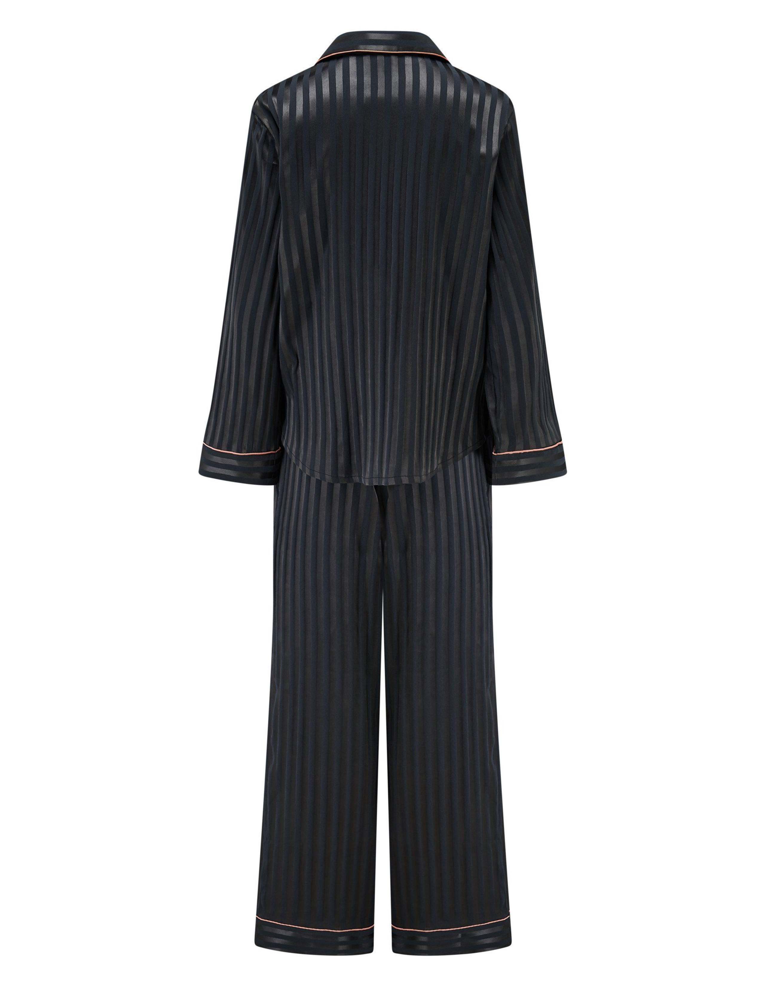 Satin Striped Pyjama Set 9 of 9