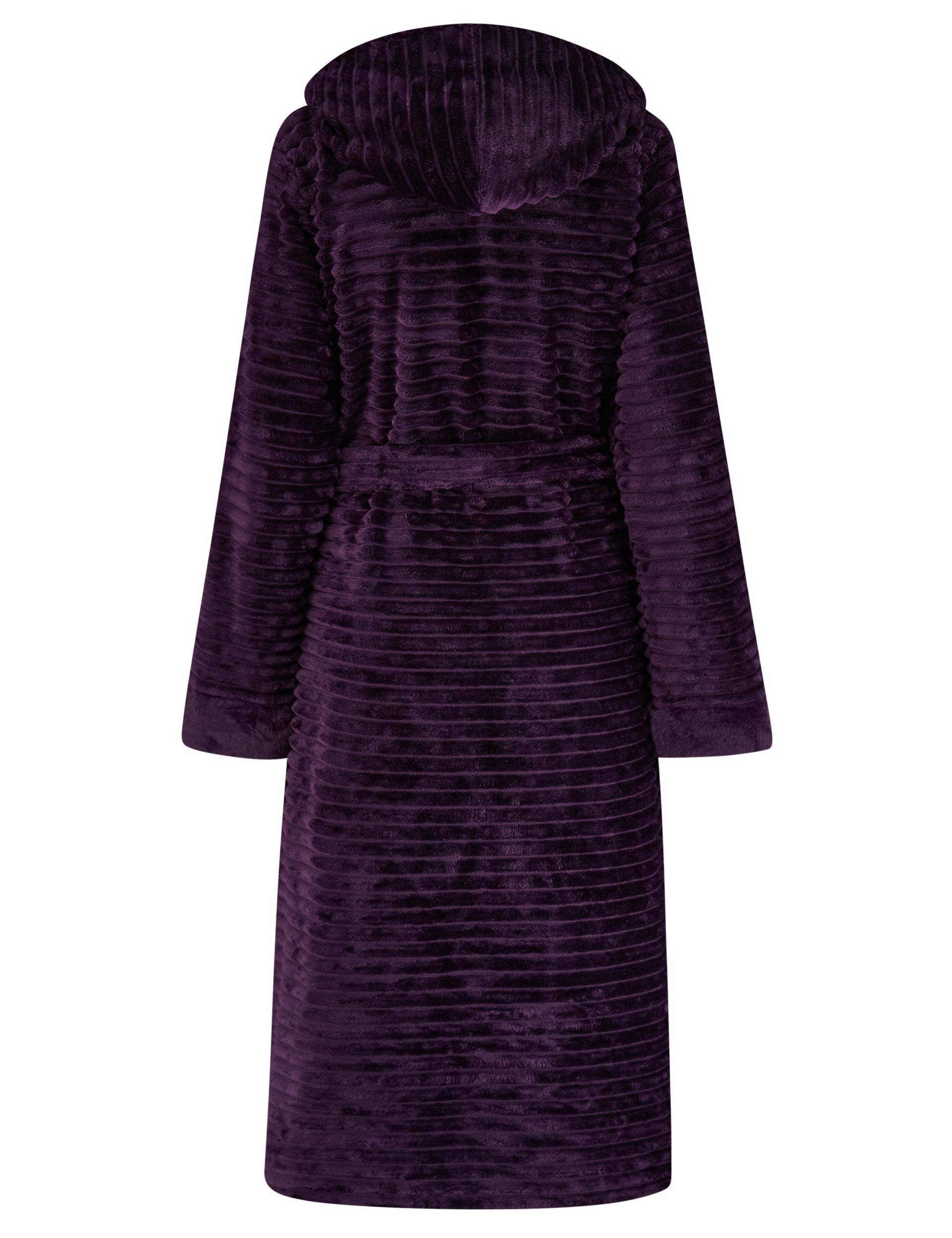 Ribbed Fleece Dressing Gown 6 of 6