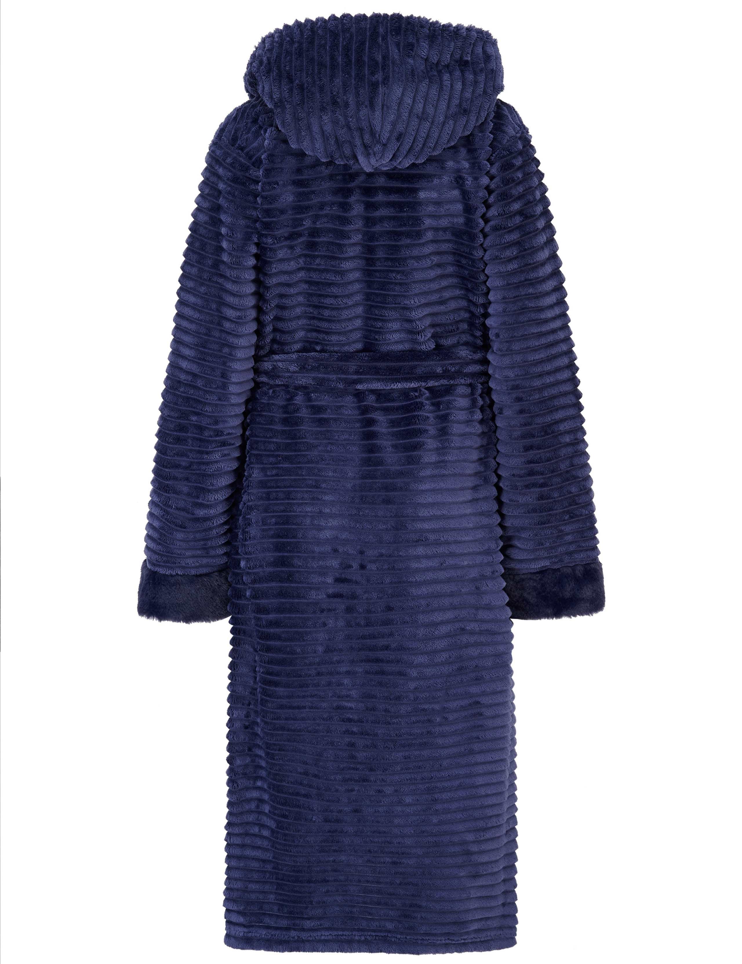 Ribbed Fleece Dressing Gown 11 of 11