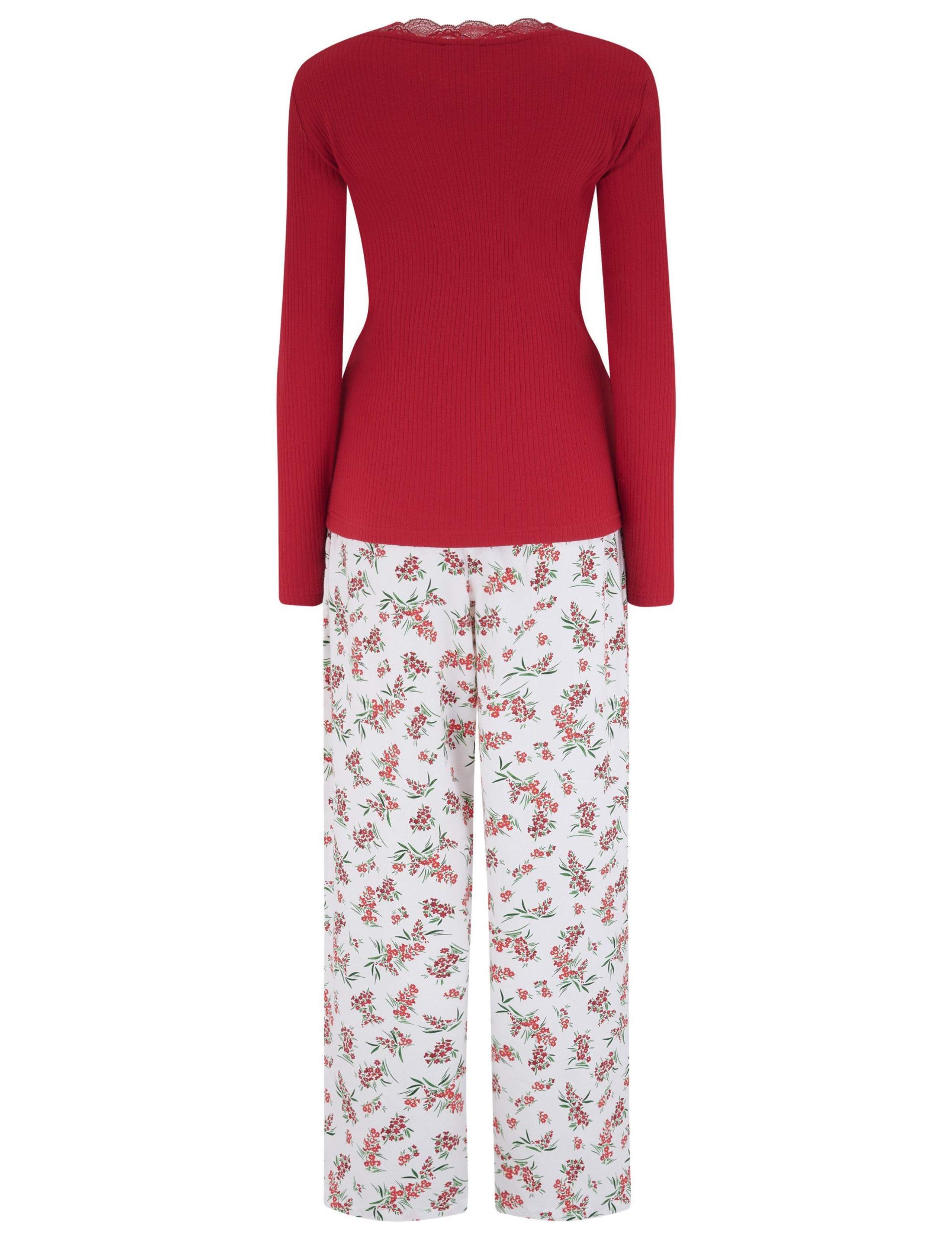 Ribbed Pyjama Set 5 of 8