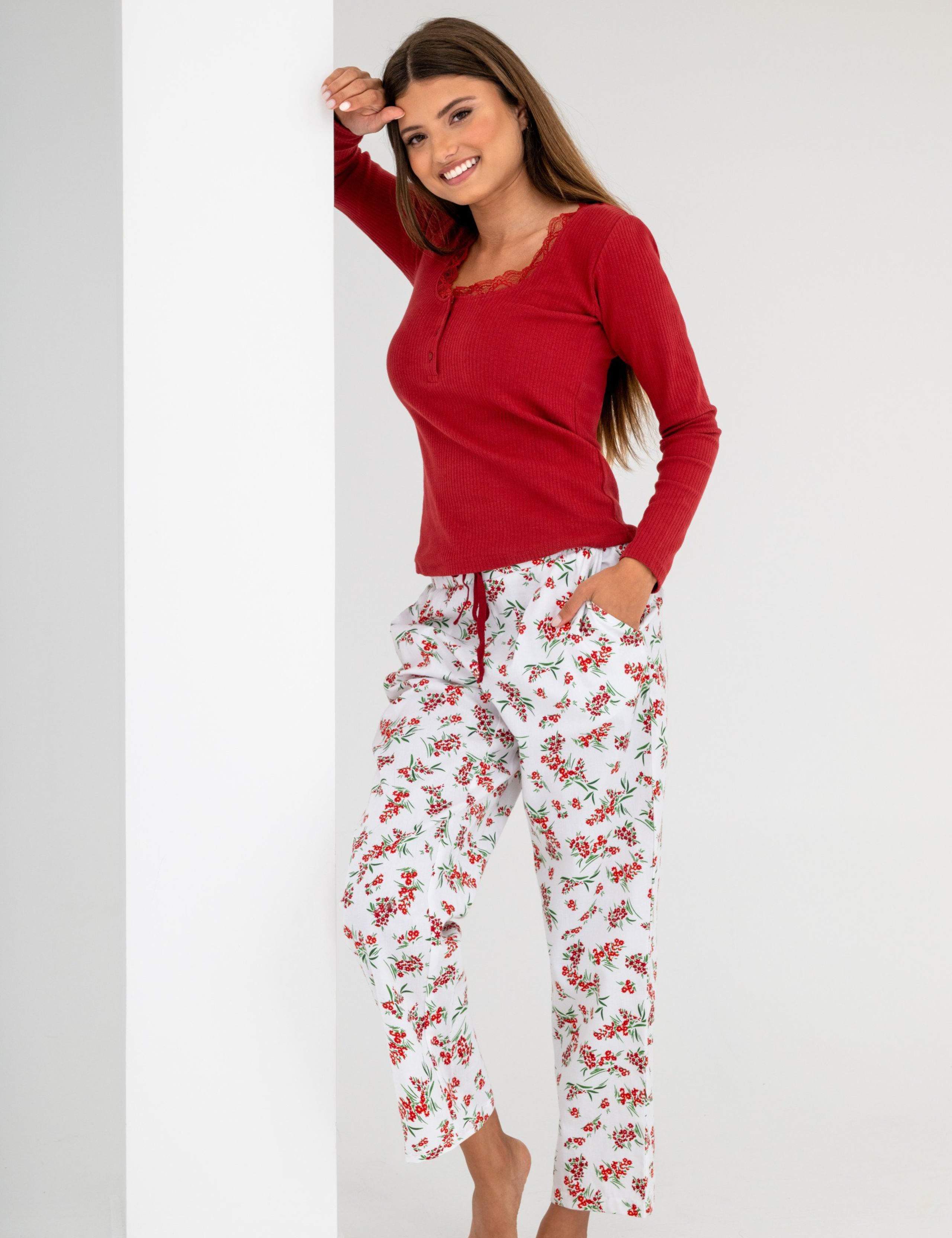 Ribbed Pyjama Set 7 of 8