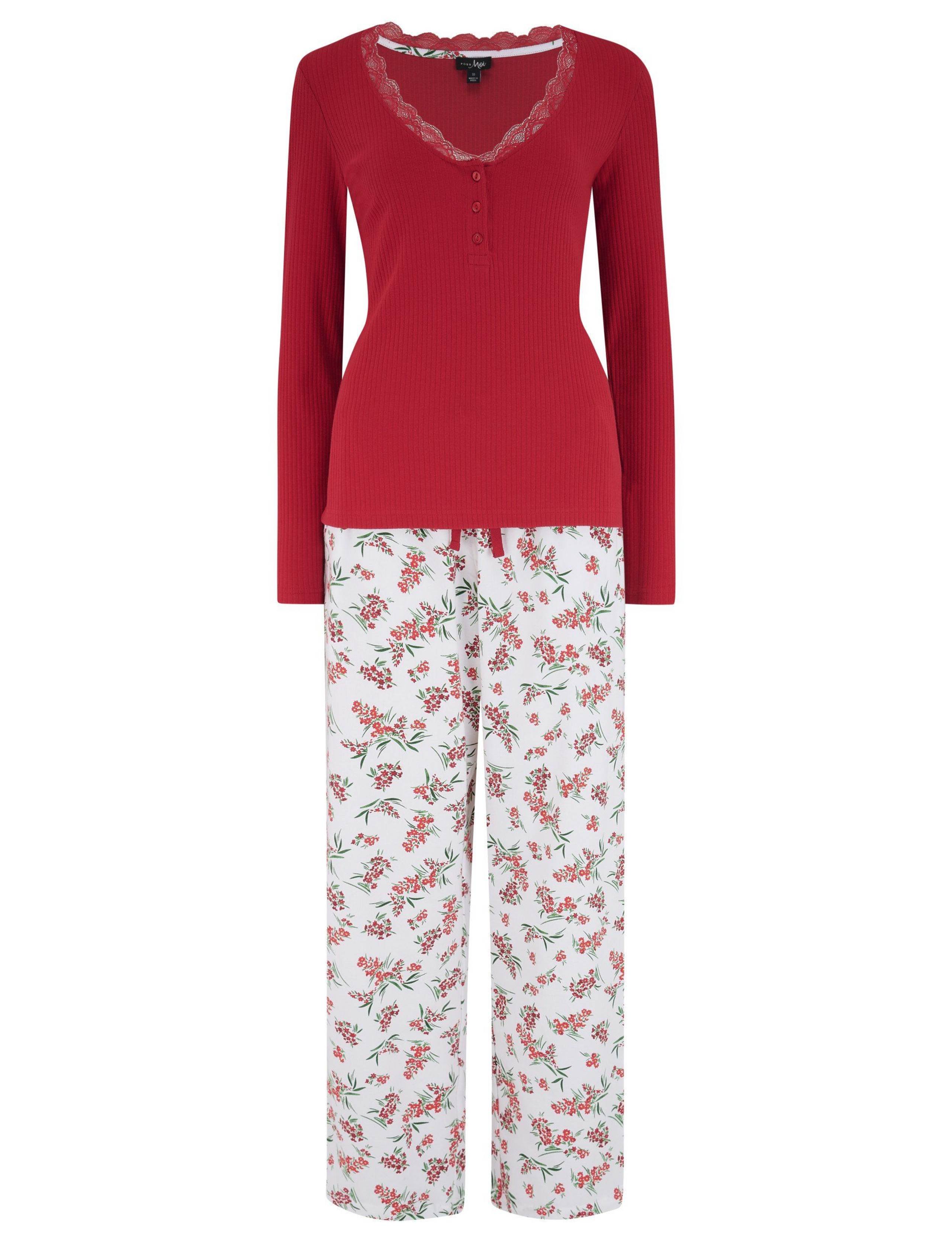 Ribbed Pyjama Set 2 of 8