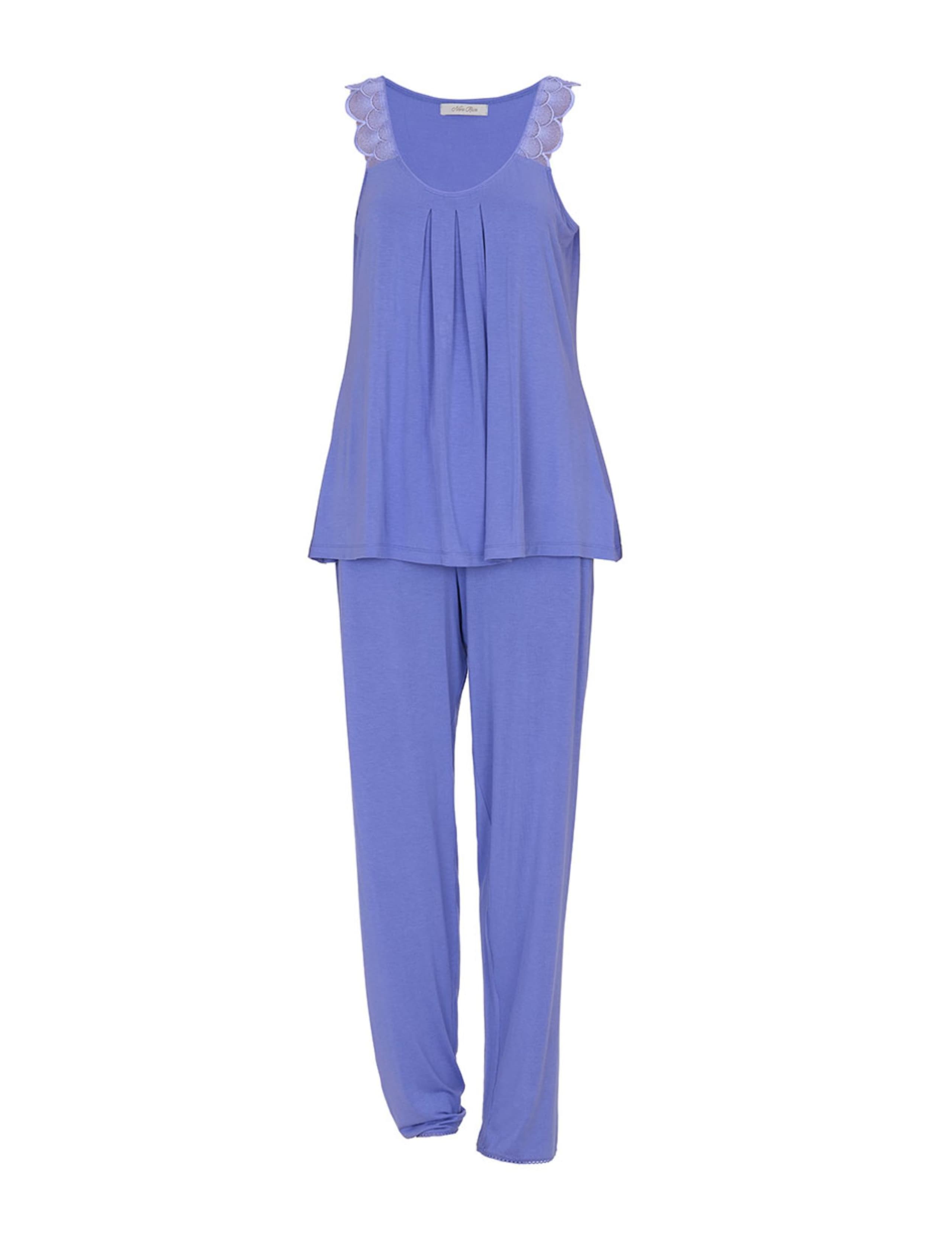 Modal Rich Jersey Lace Detail Pyjama Set 2 of 4