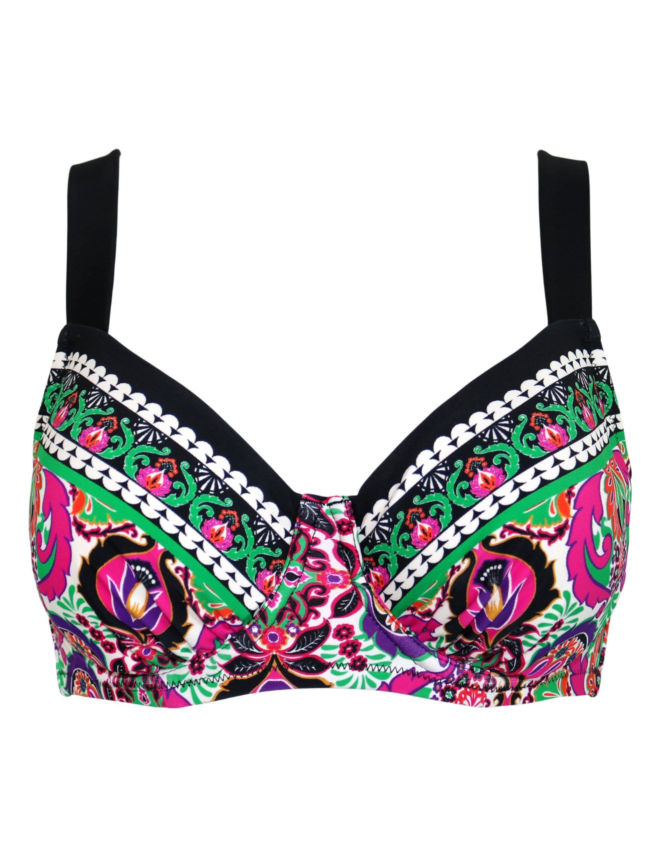 Maldives Wired Ring Detail Bikini Top C-G 2 of 9