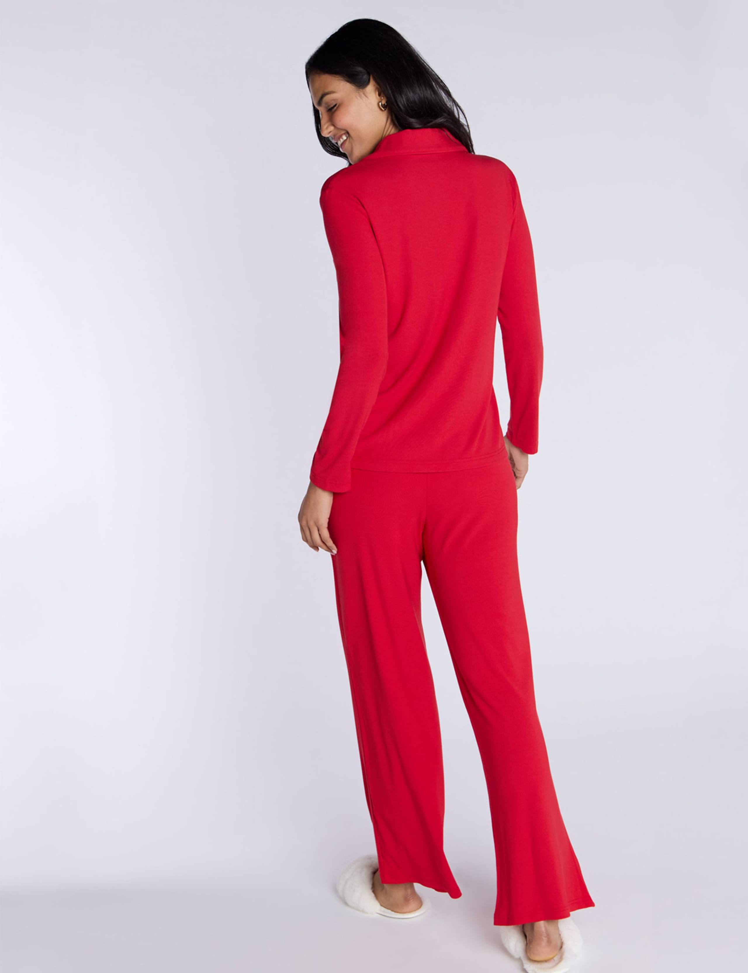 Modal Rich Ribbed Pyjama Top 2 of 5