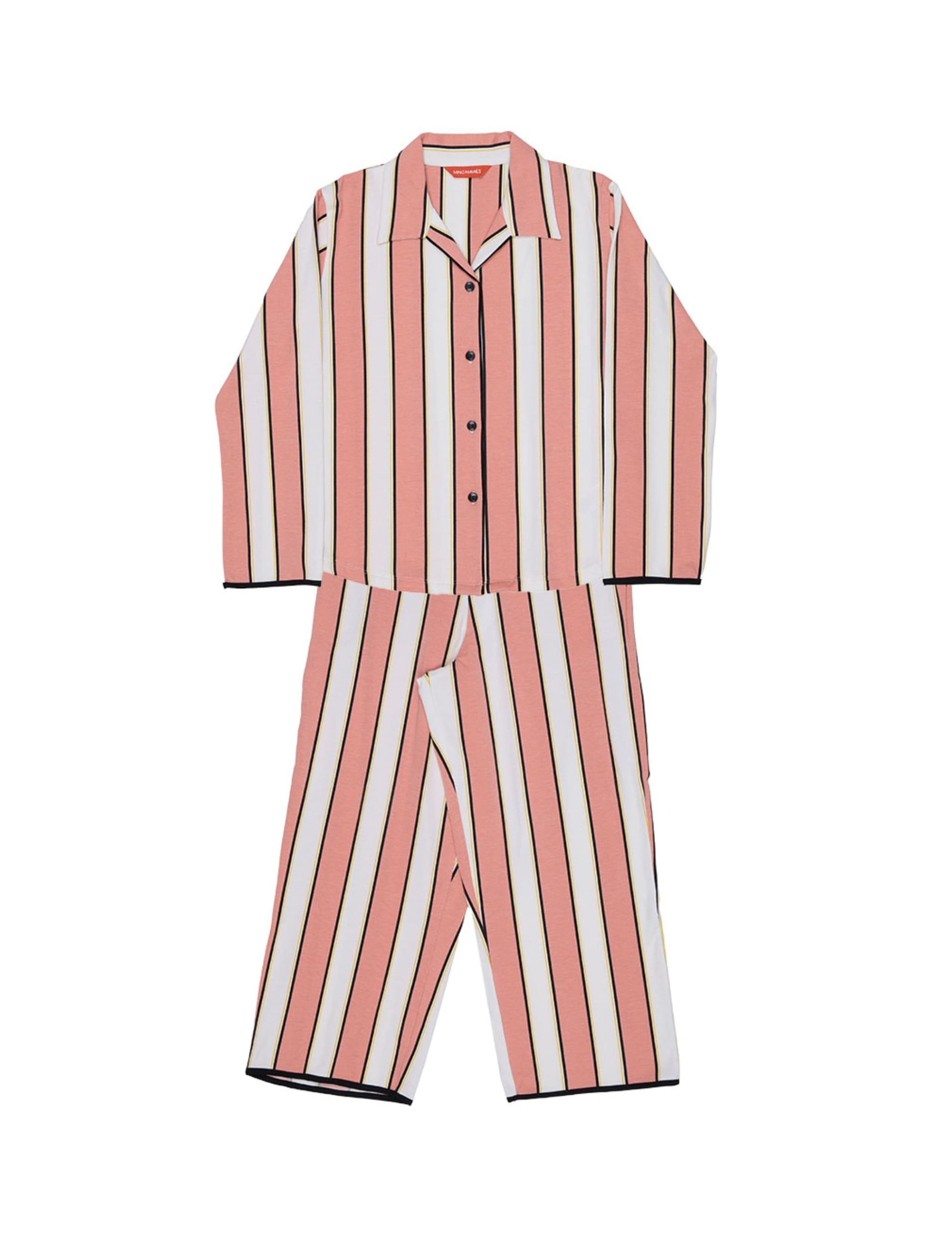 Cotton Blend Striped Pyjamas (2-13 Yrs) 2 of 4