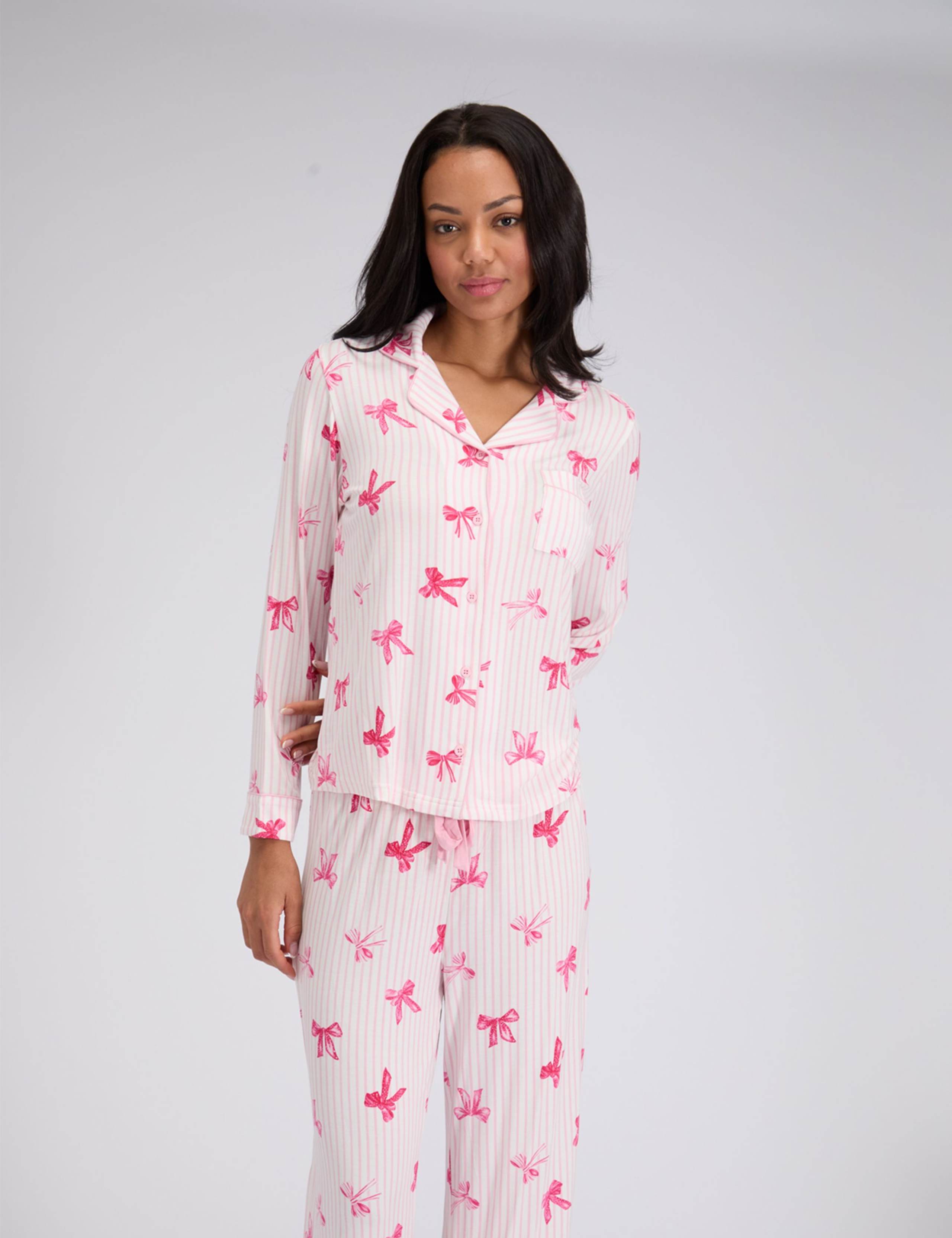 Modal Rich Bow Pyjamas 2 of 8