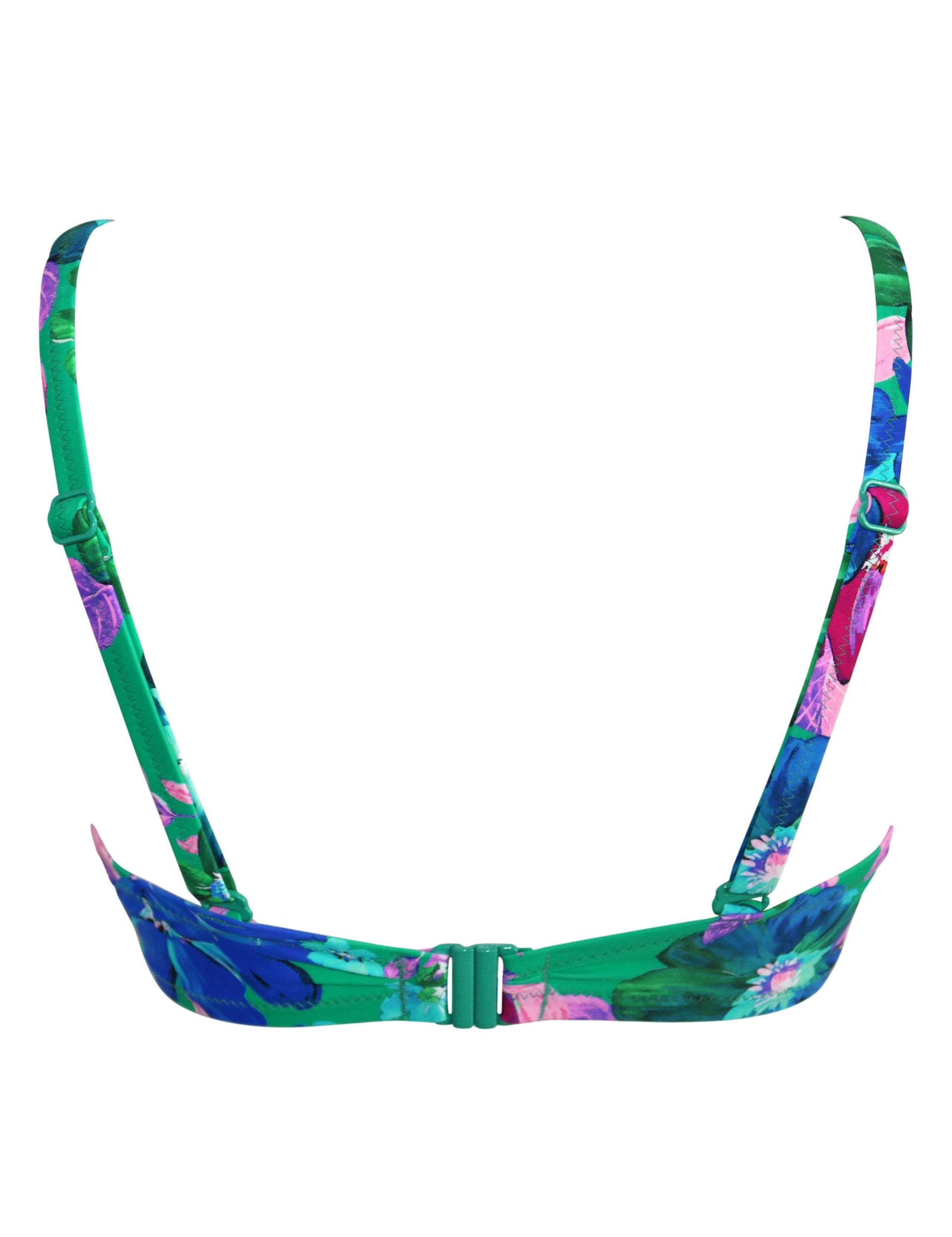 Getaway Padded Tie Convertible Bikini Top B-G 6 of 9