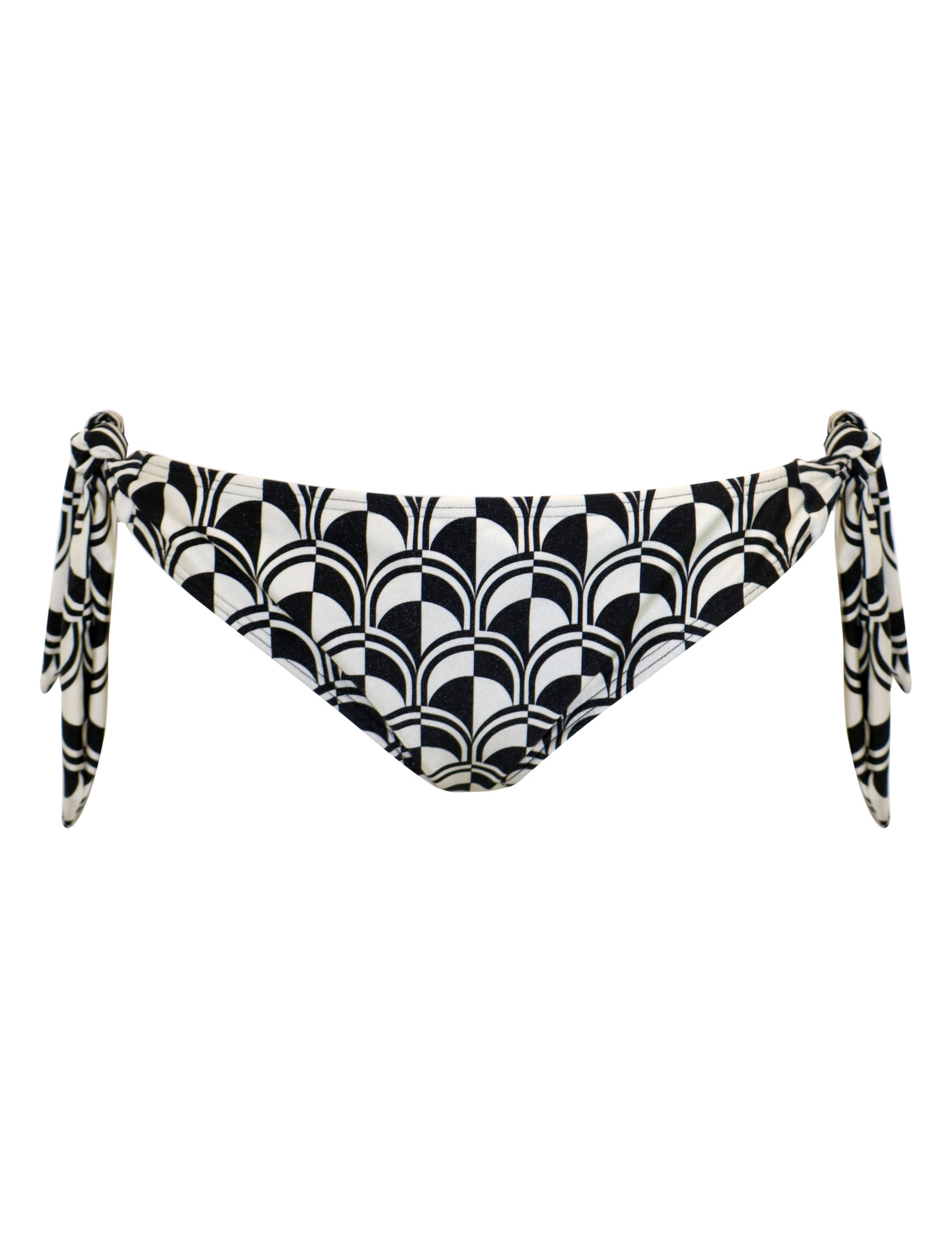 Casablanca Printed Tie Side Bikini Bottoms 2 of 7