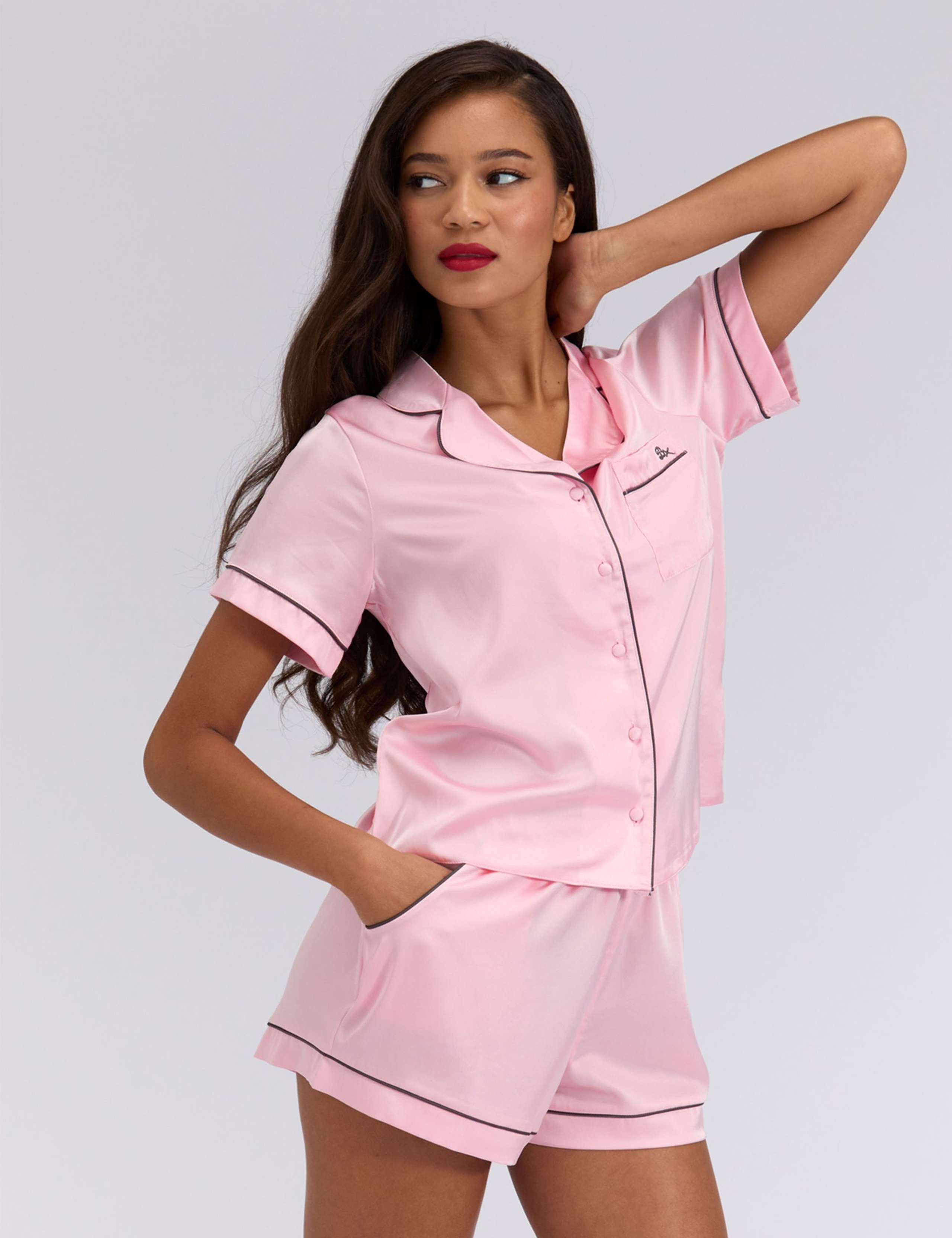 Satin Pyjama Shorts 2 of 5