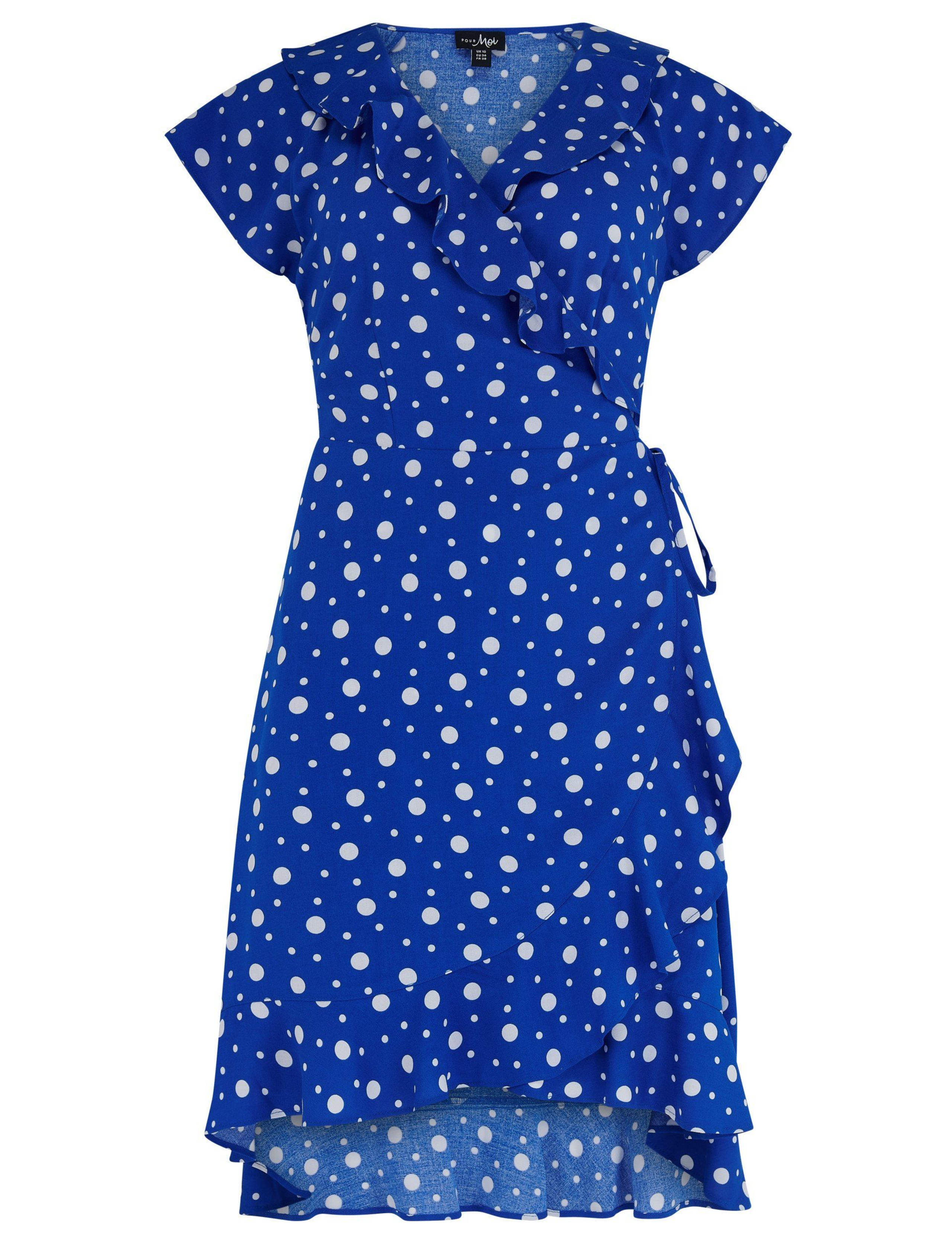 Penny Frill Wrap Woven Beach Dress 2 of 4