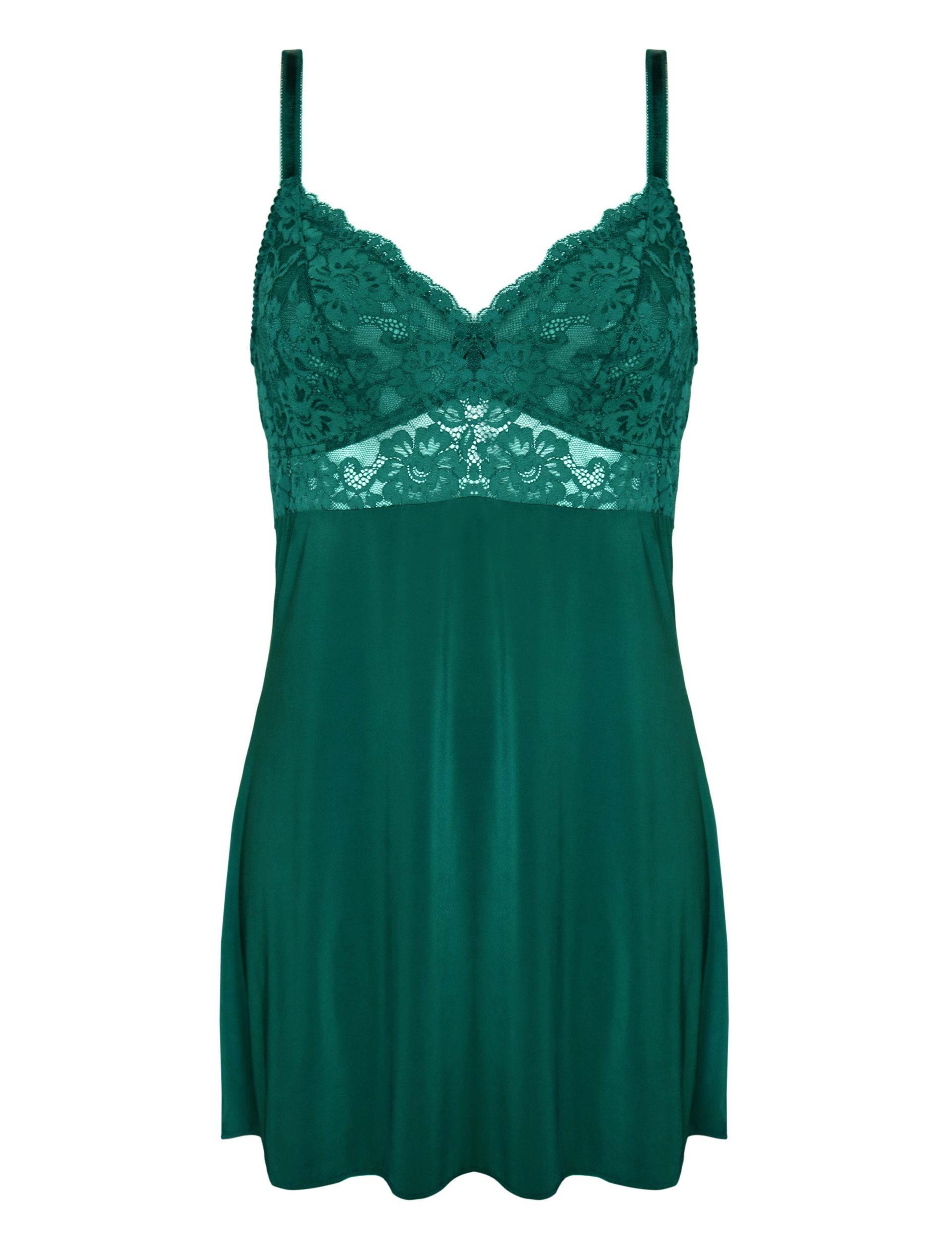Fleur Satin Lace Chemise 2 of 7