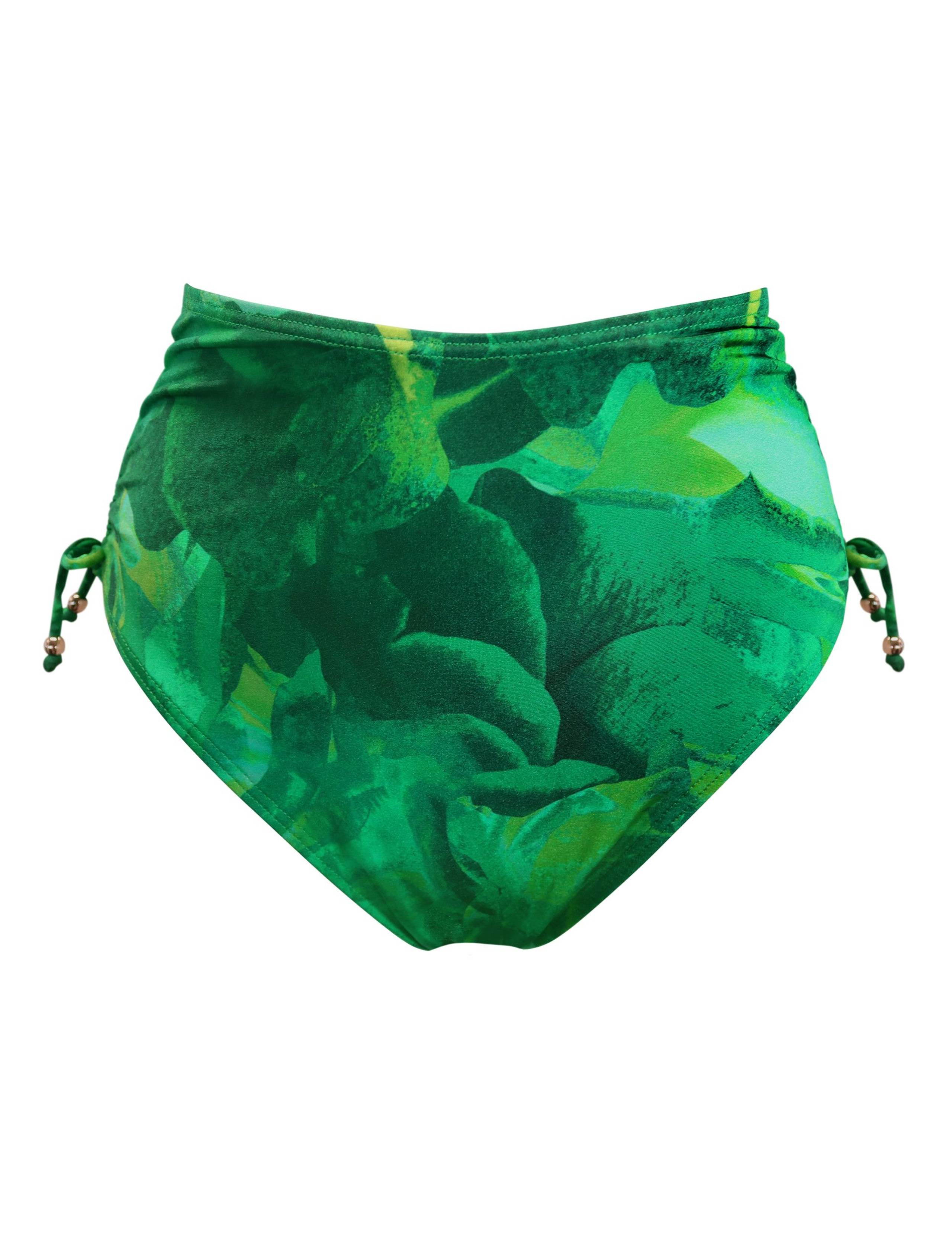Cabana Tummy Control Printed Bikini Bottoms 2 of 5