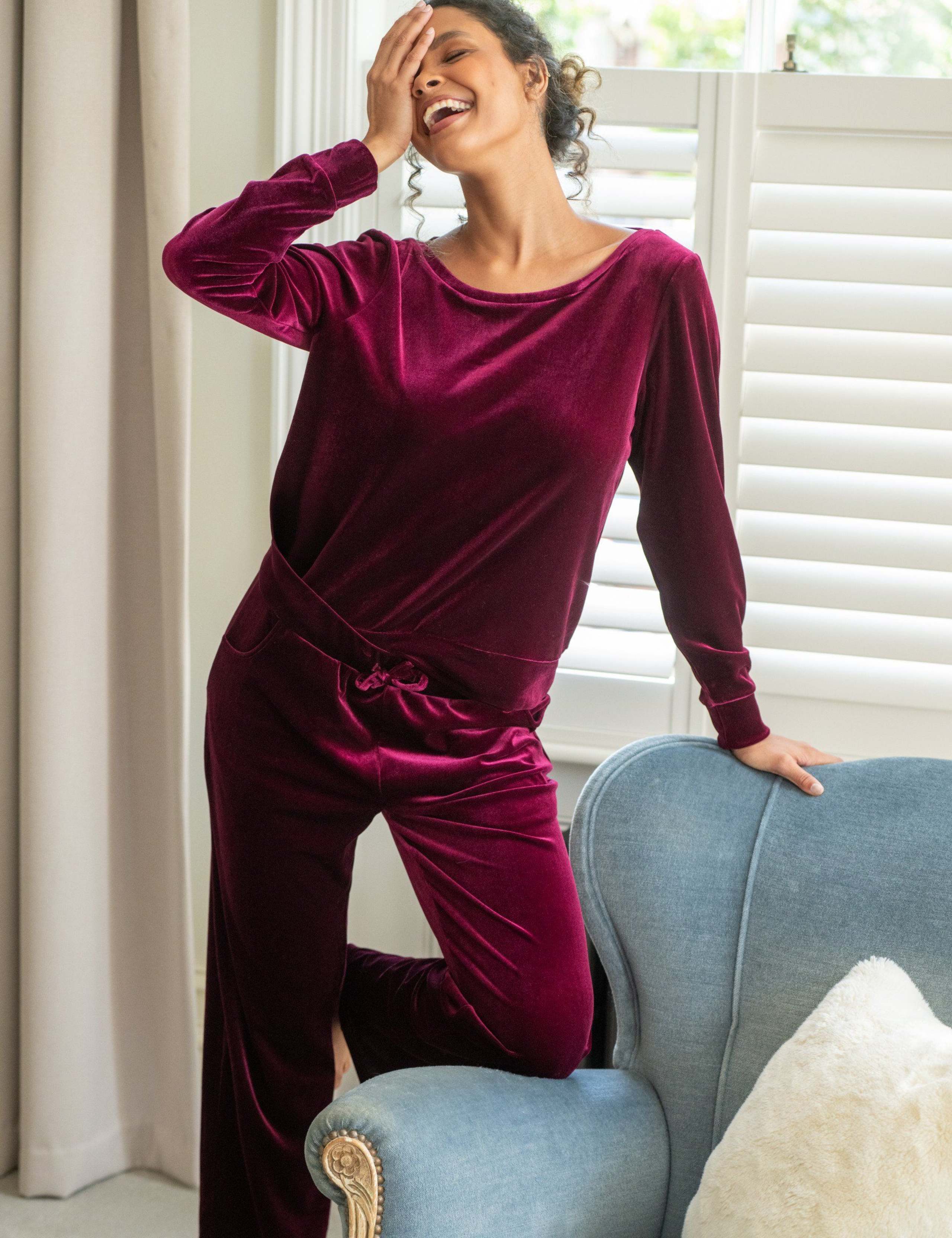 Velour Pyjama Set 3 of 8