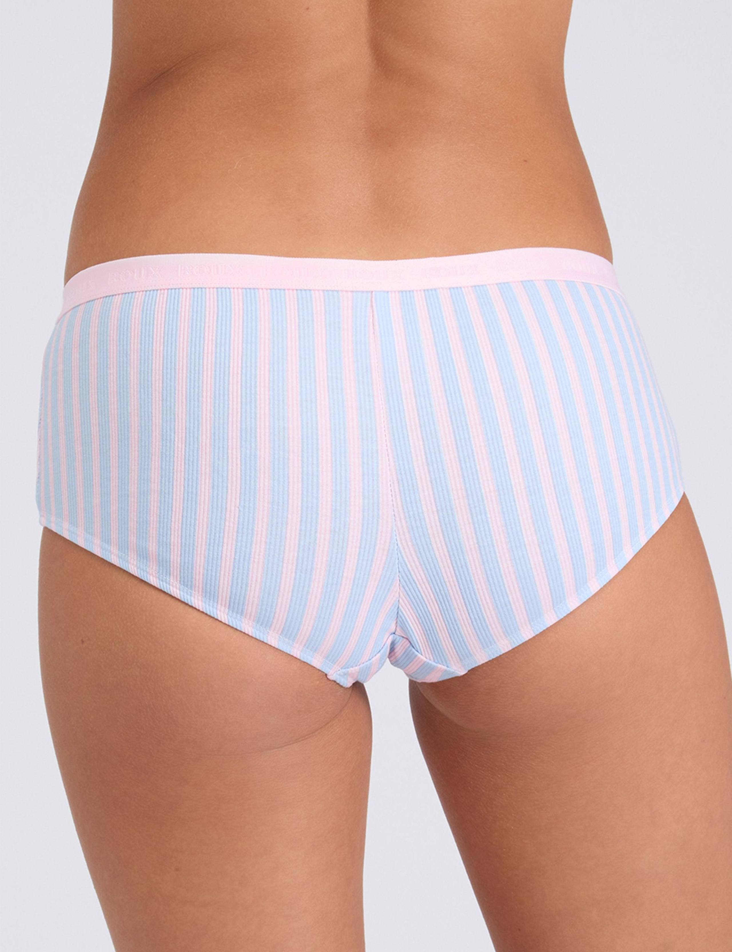 Amiee Striped Low Rise Knicker Shorts 2 of 3