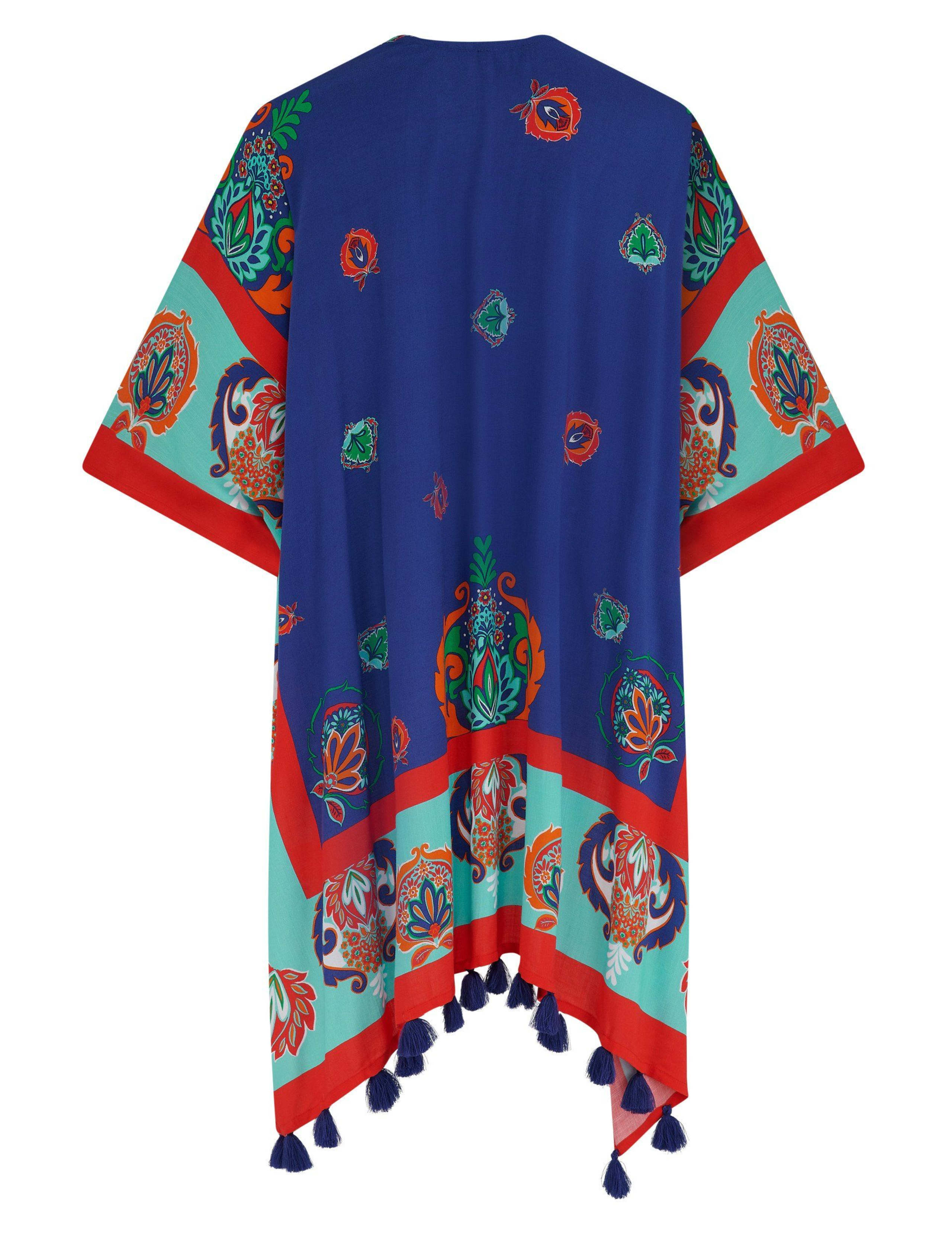 Woven Tassel Kimono 2 of 7