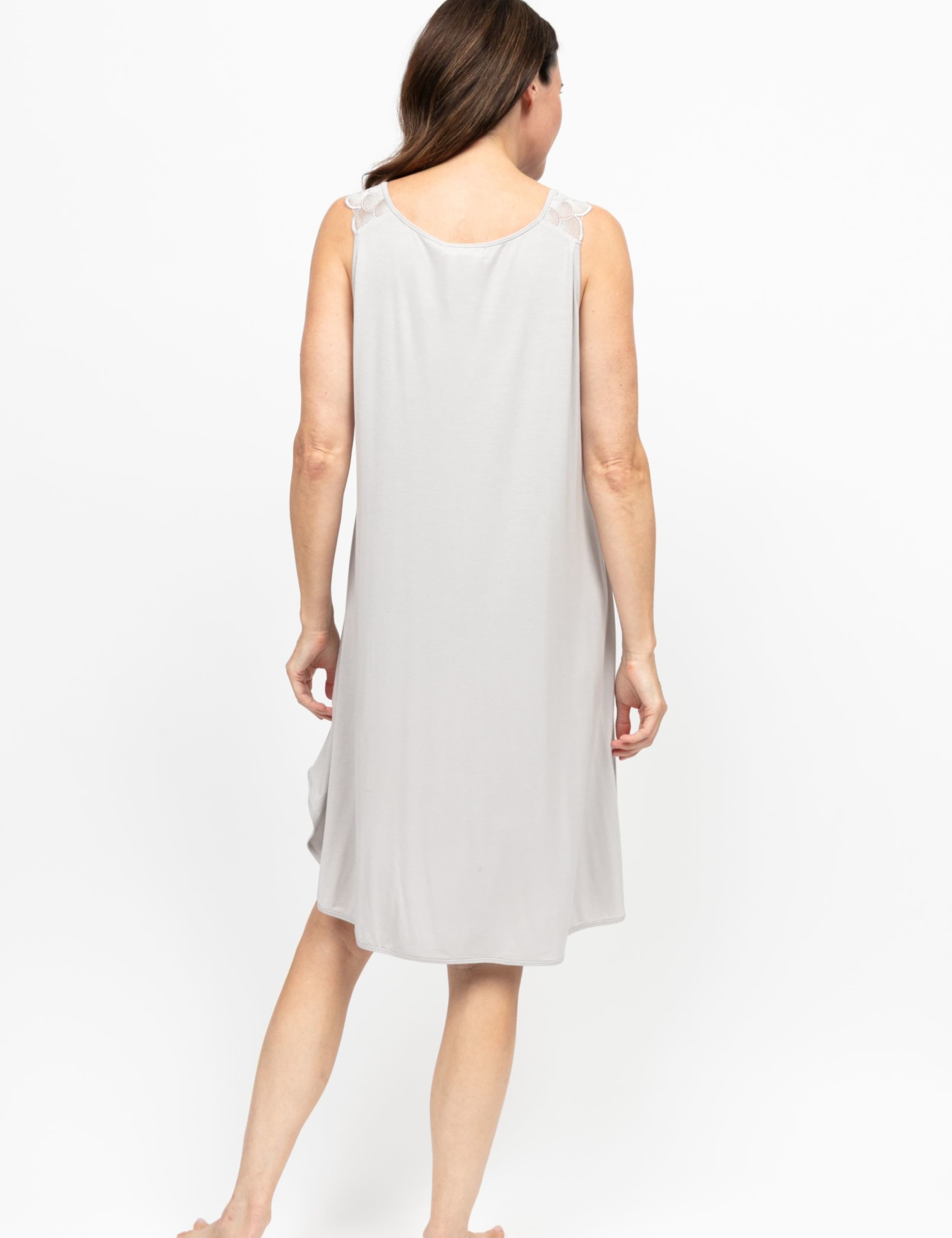 Modal Rich Pleated Swing Nightdress 4 of 4