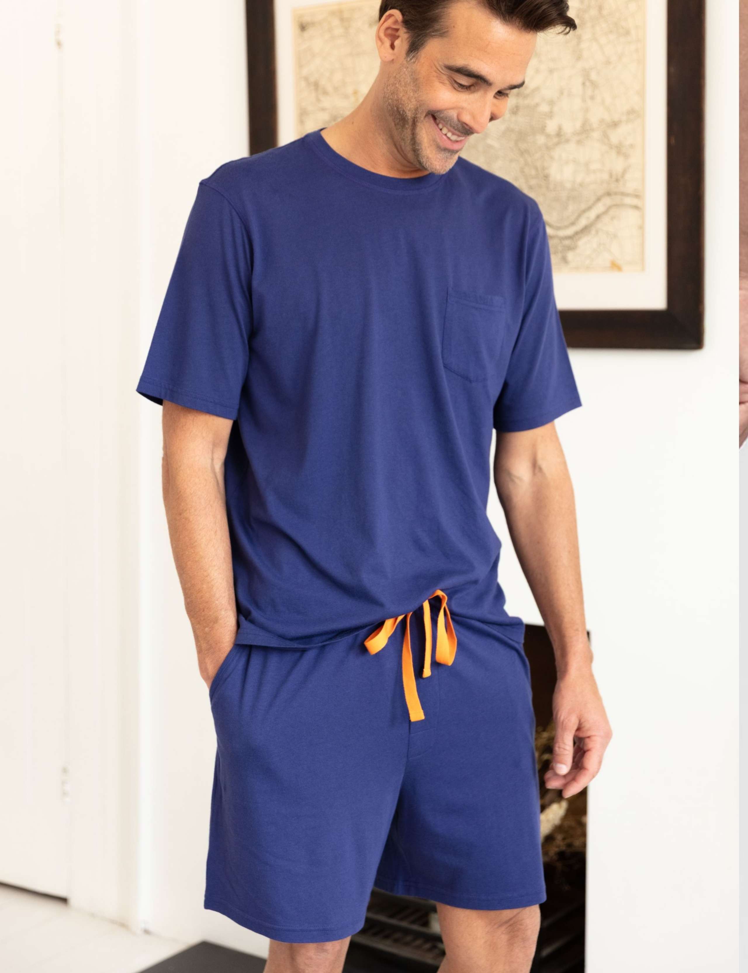 Cotton Modal Blend Pyjama Shorts 3 of 4