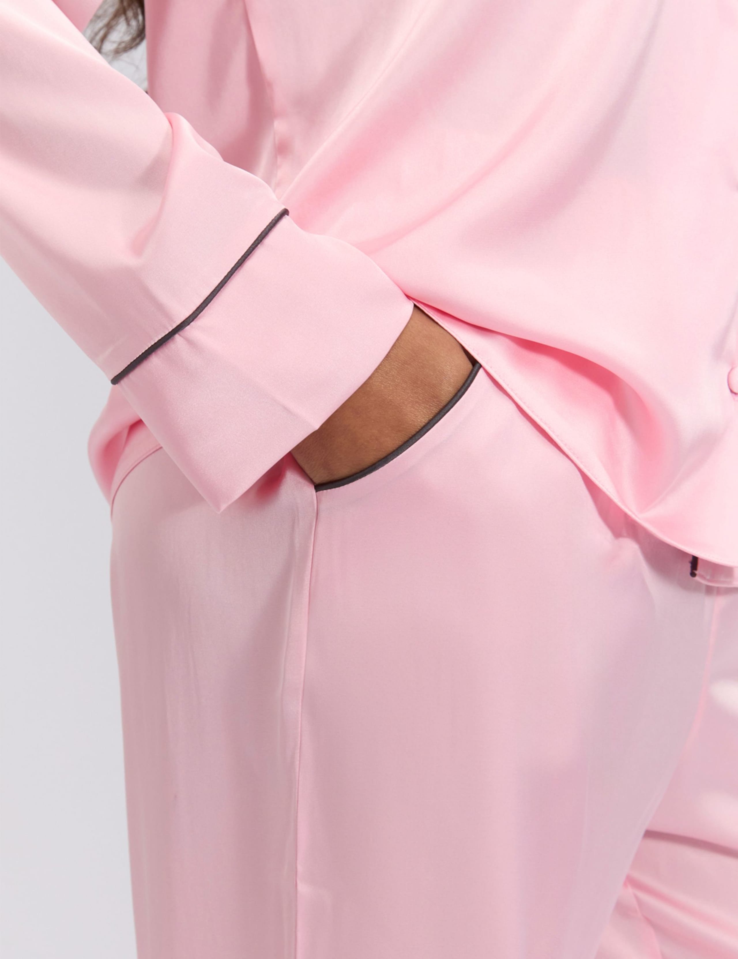 Satin Wide Leg Pyjama Bottoms 5 of 5