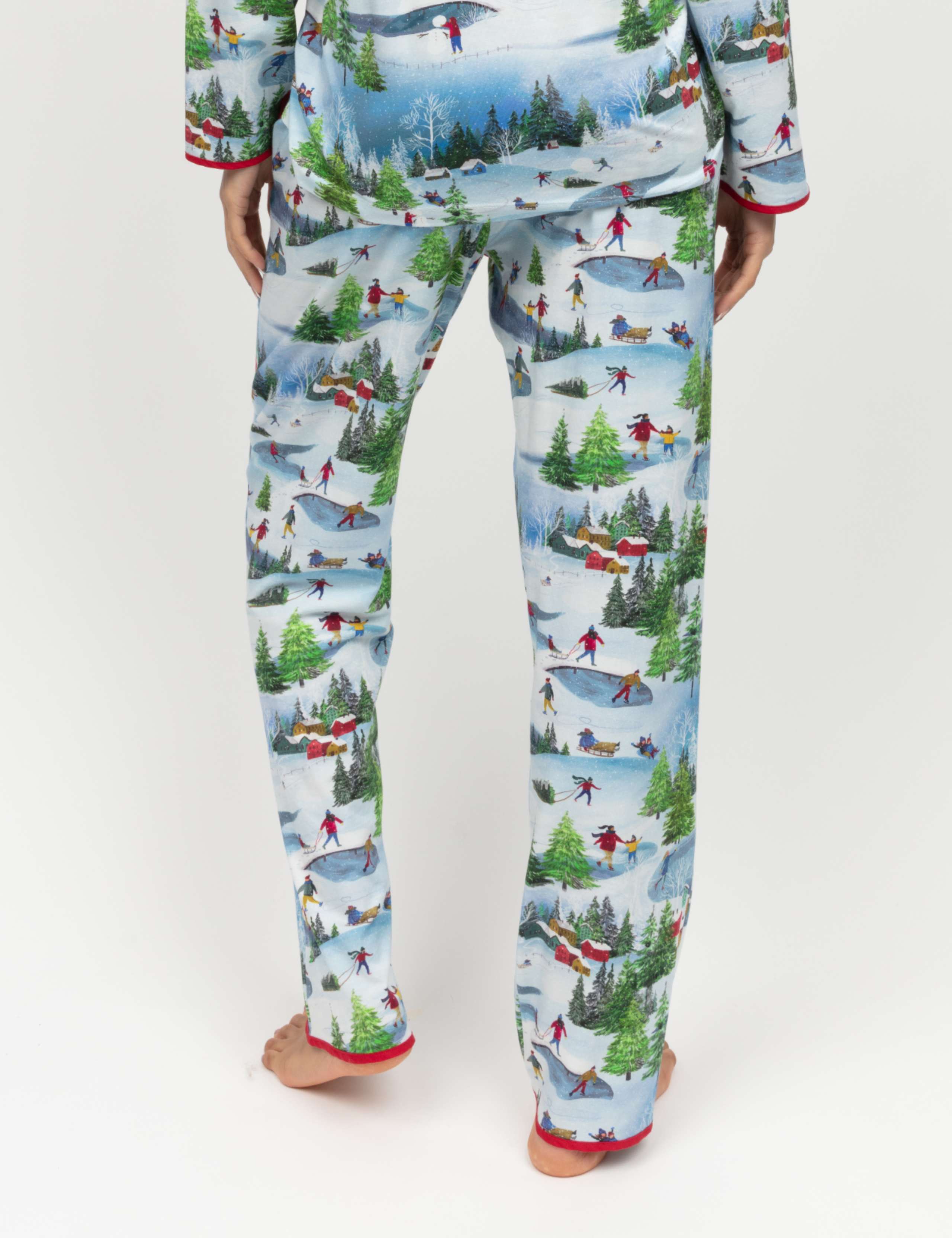 Womens Family Winter Print Pyjama Bottoms 3 of 4