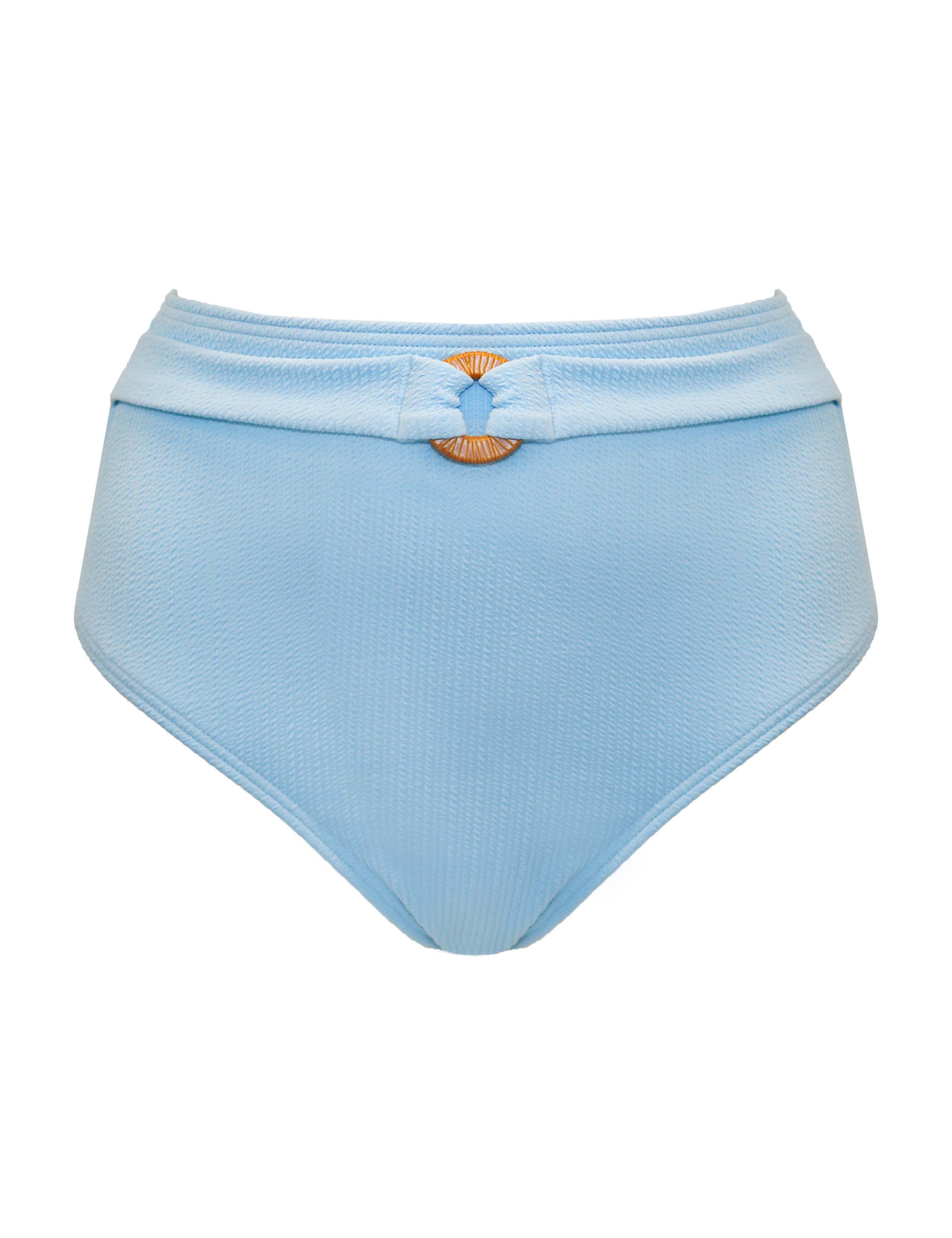 Cali Ring Detail High Waisted Bikini Bottoms 2 of 7