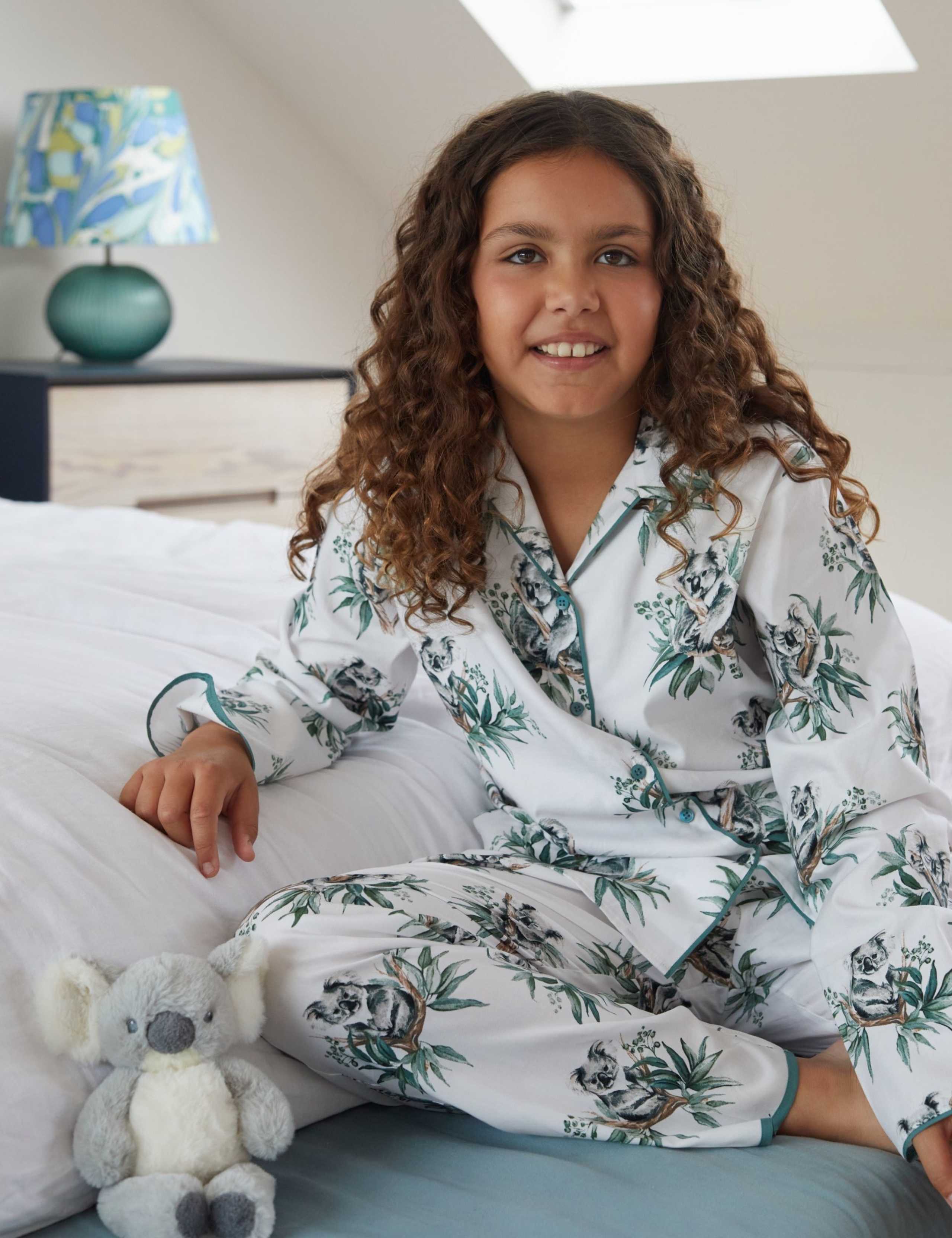 Cotton Rich Koala Print Pyjamas (2-13 Yrs) 3 of 3