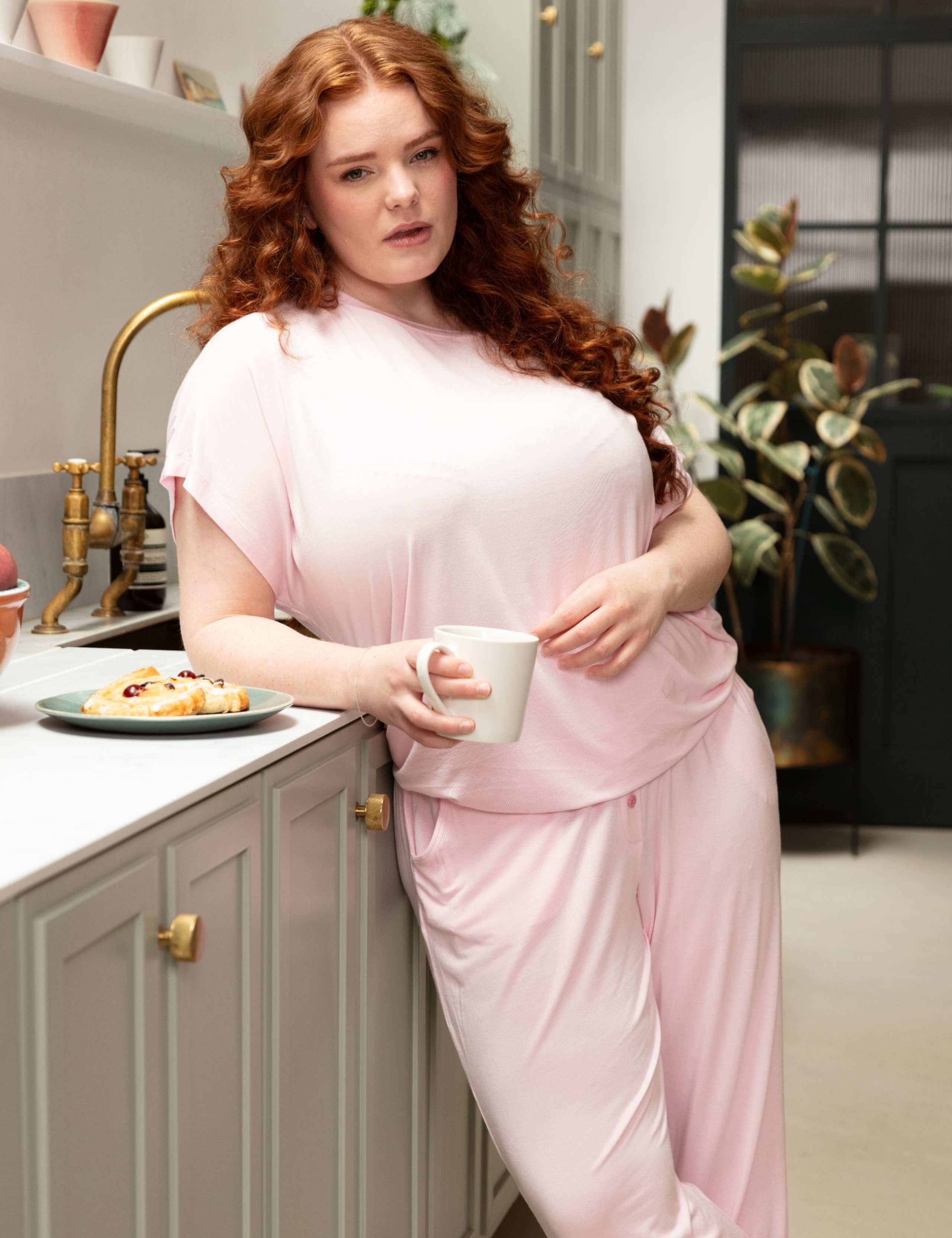 Modal Rich Pyjama Top 1 of 4