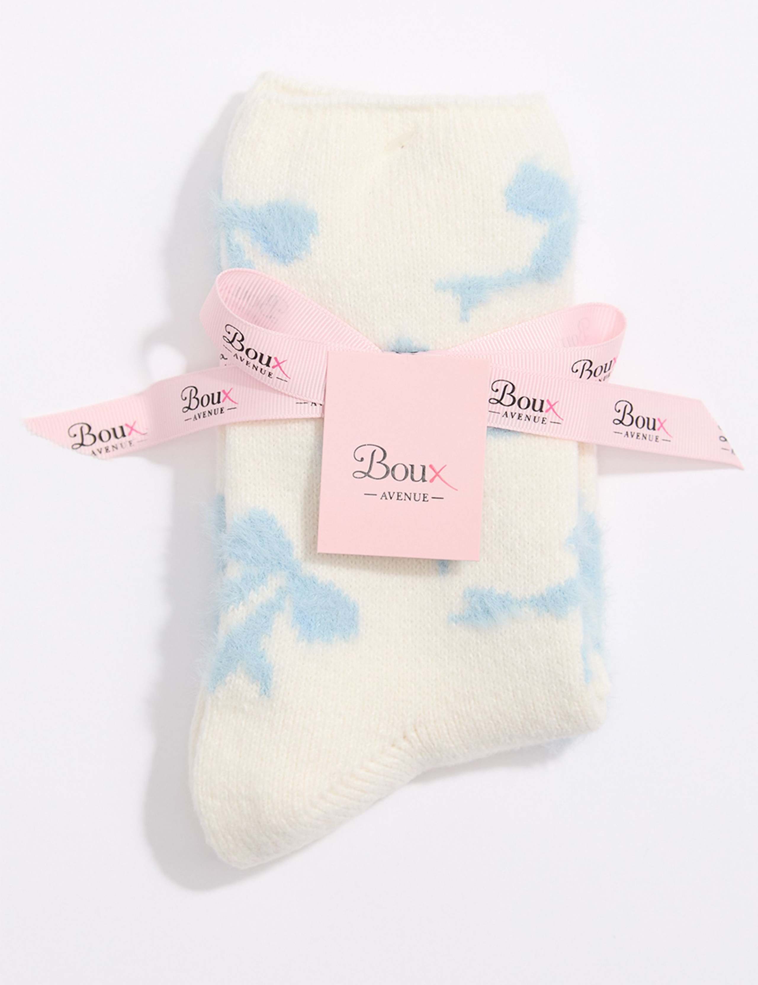 Bow Fluffy Socks 2 of 4