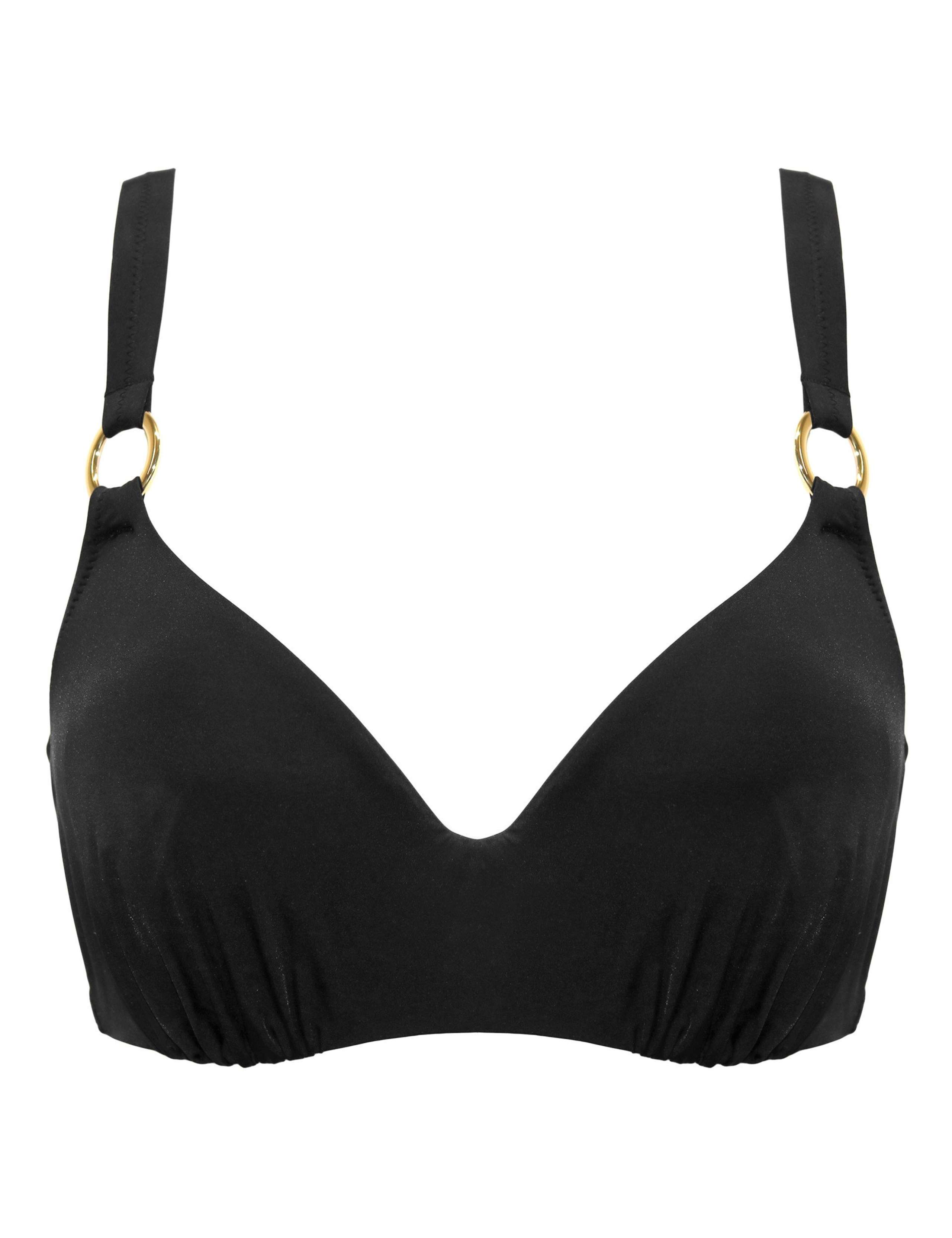 Samoa Printed Wired Plunge Bikini Top (C-G) 2 of 7