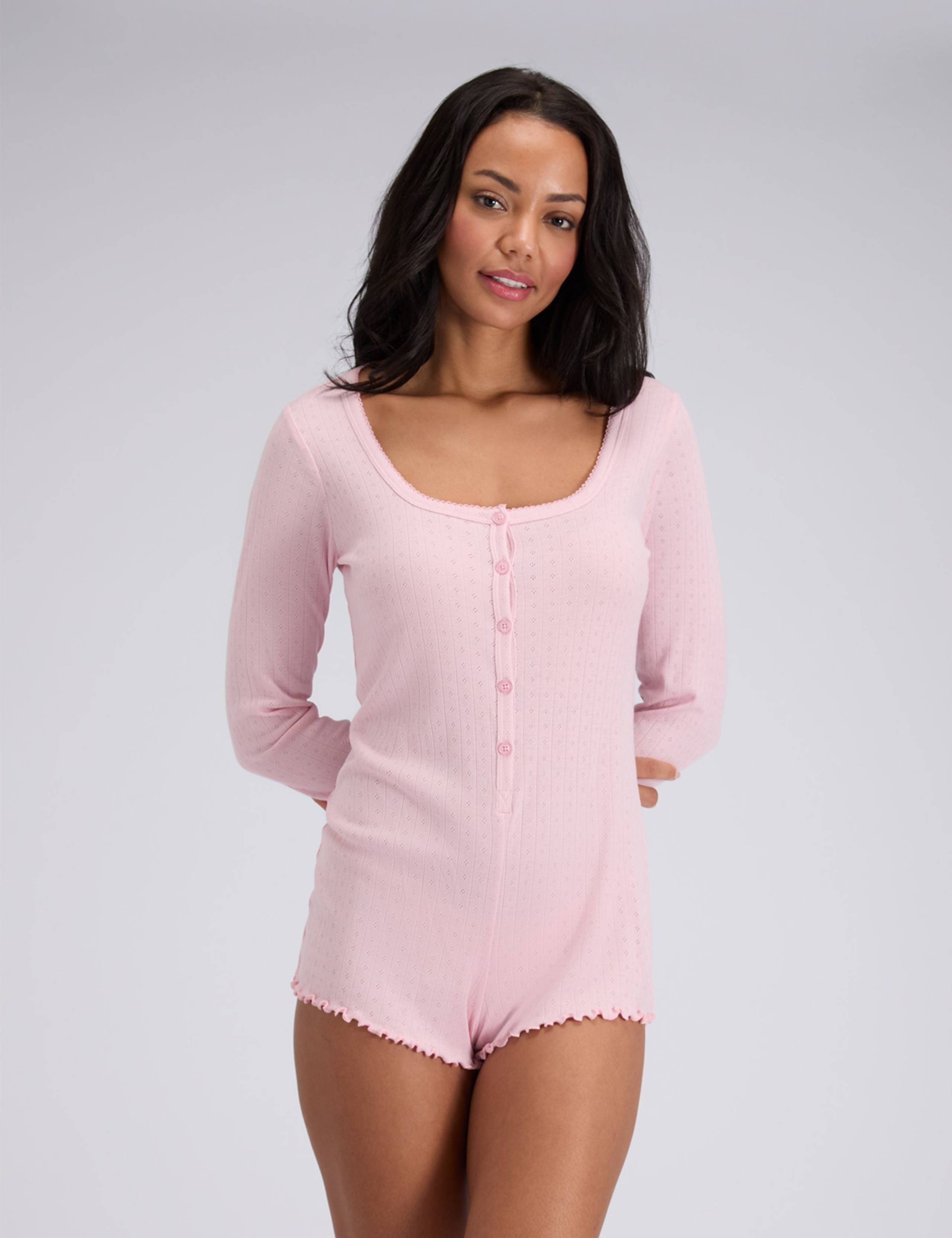 Pointelle Playsuit 1 of 6