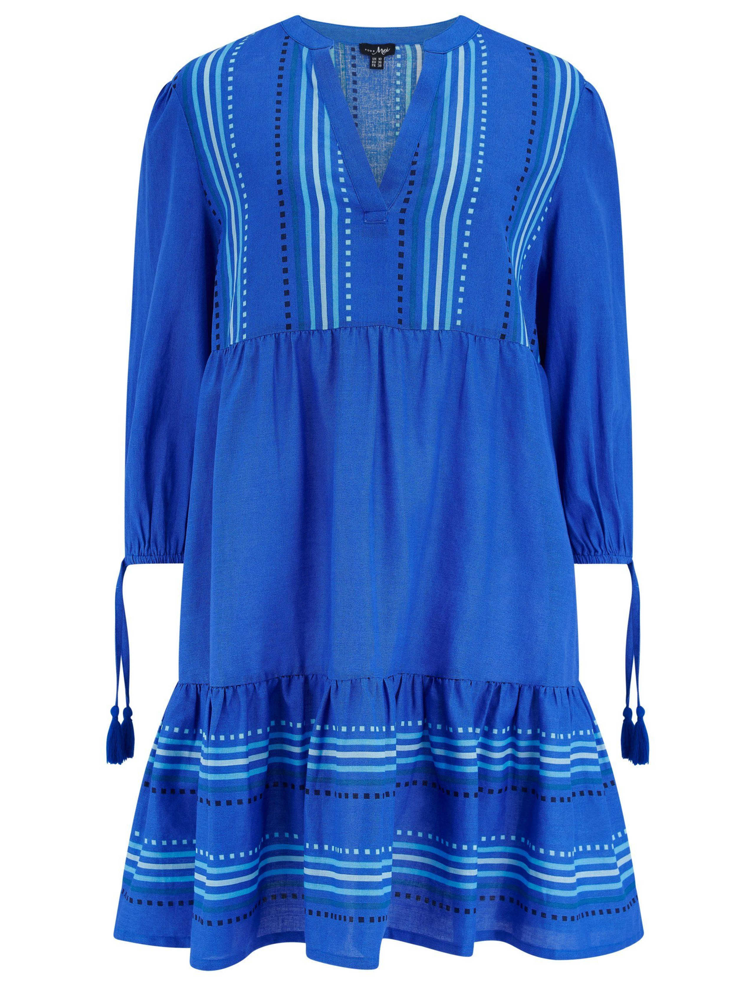 Claire Linen Blend Beach Kaftan Dress 2 of 5