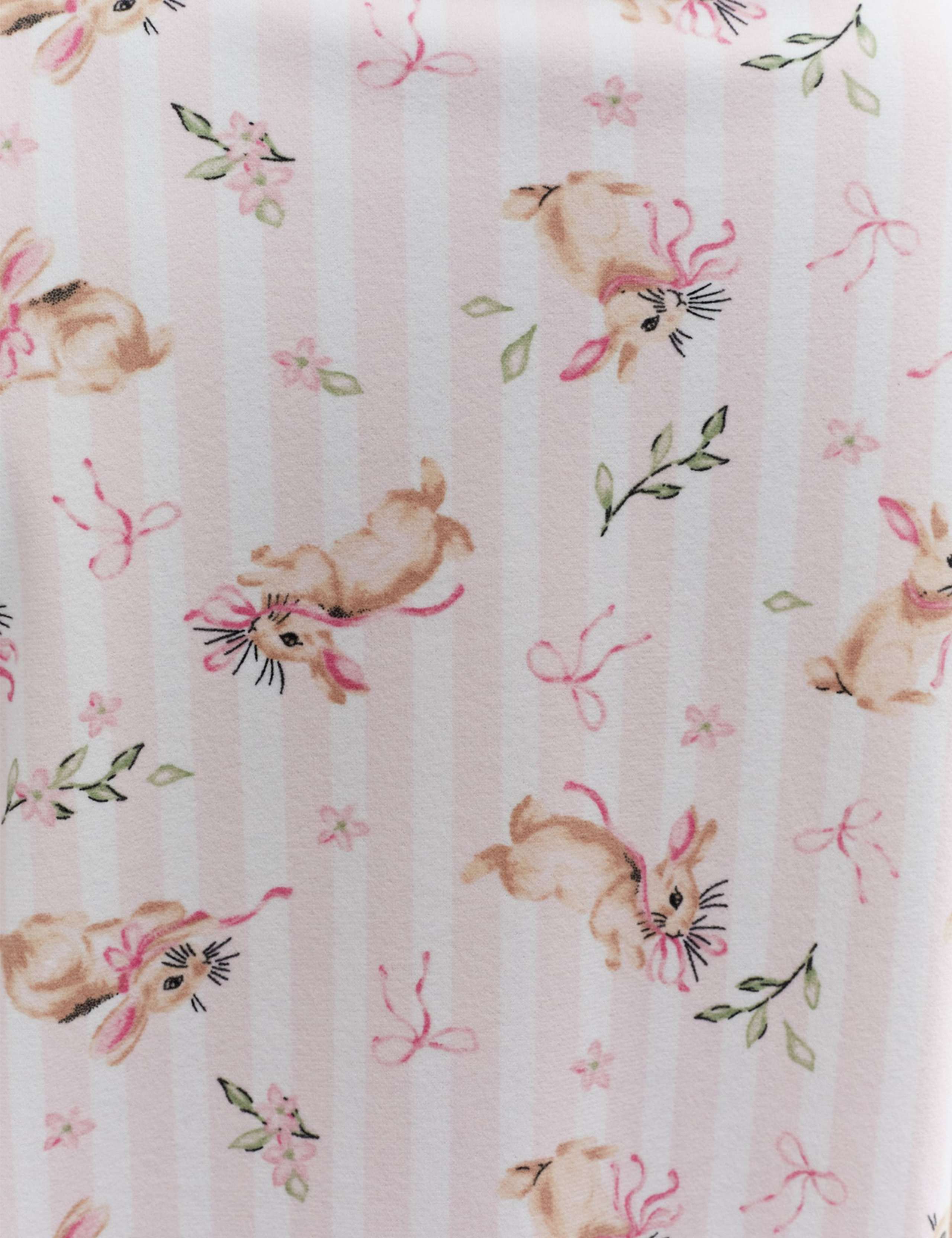 Bunny Print Christmas Family Pyjamas in a Bag 10 of 12