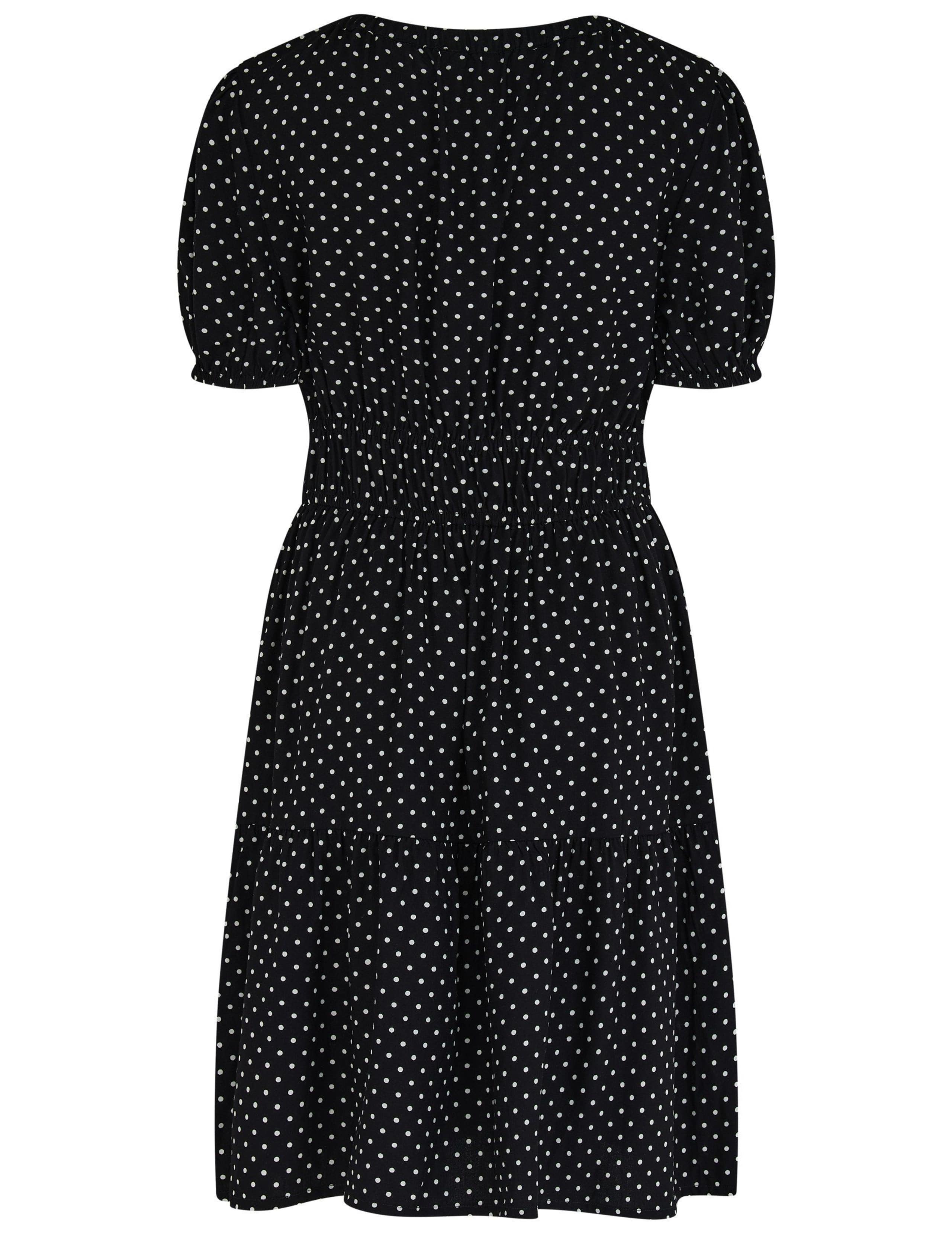 Polka Dot Mini Tea Dress 8 of 8
