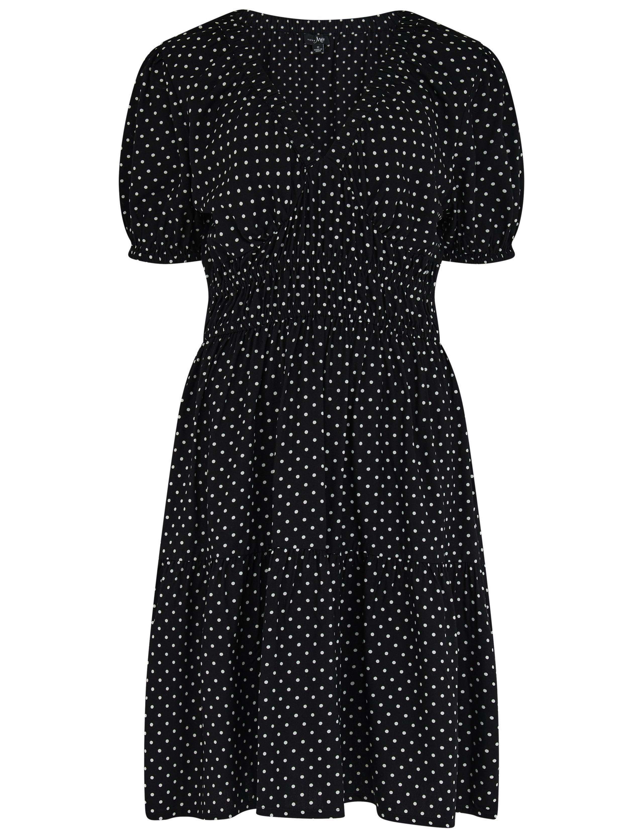 Polka Dot Mini Tea Dress 2 of 8