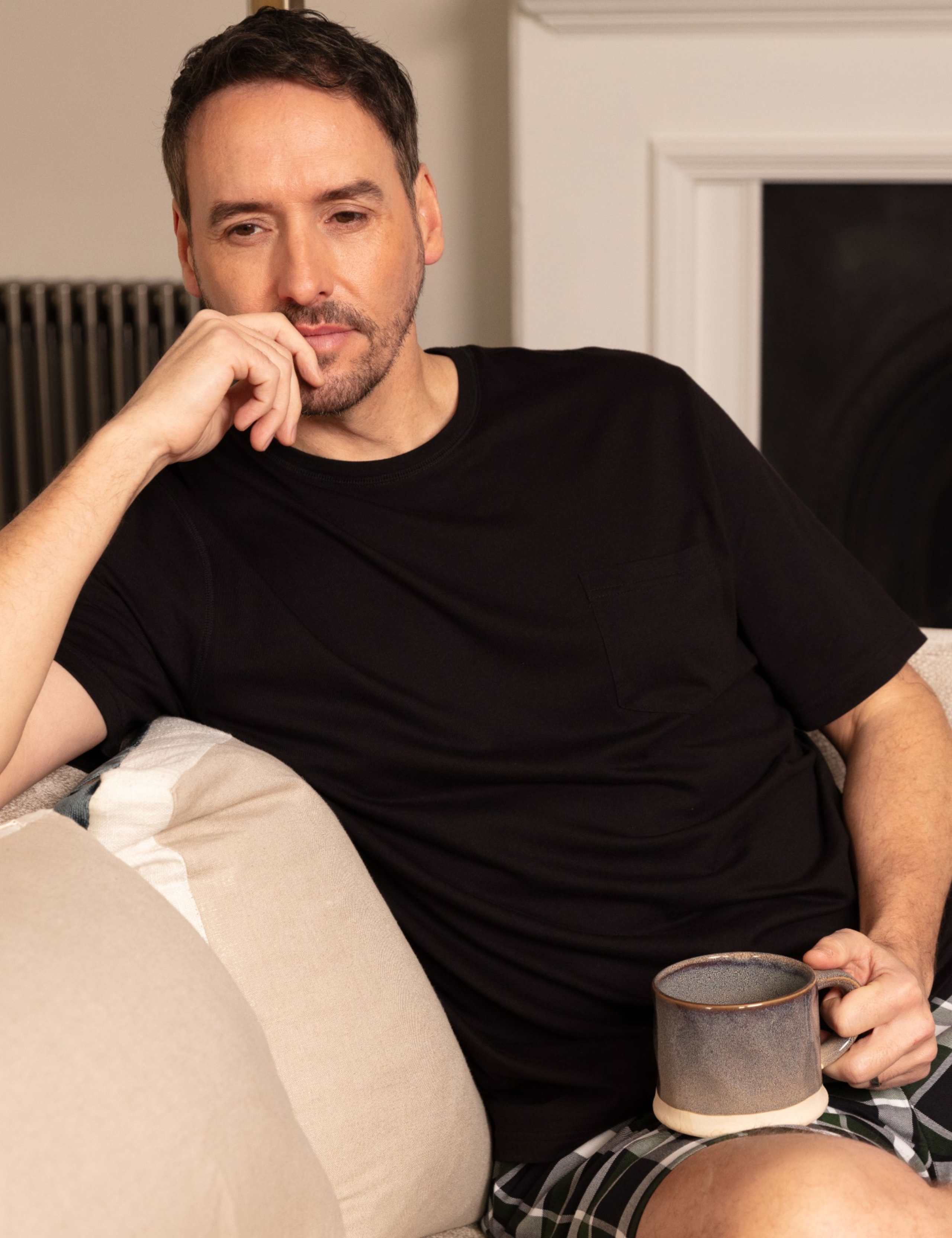 Cotton Modal Blend Jersey T-Shirt 4 of 4