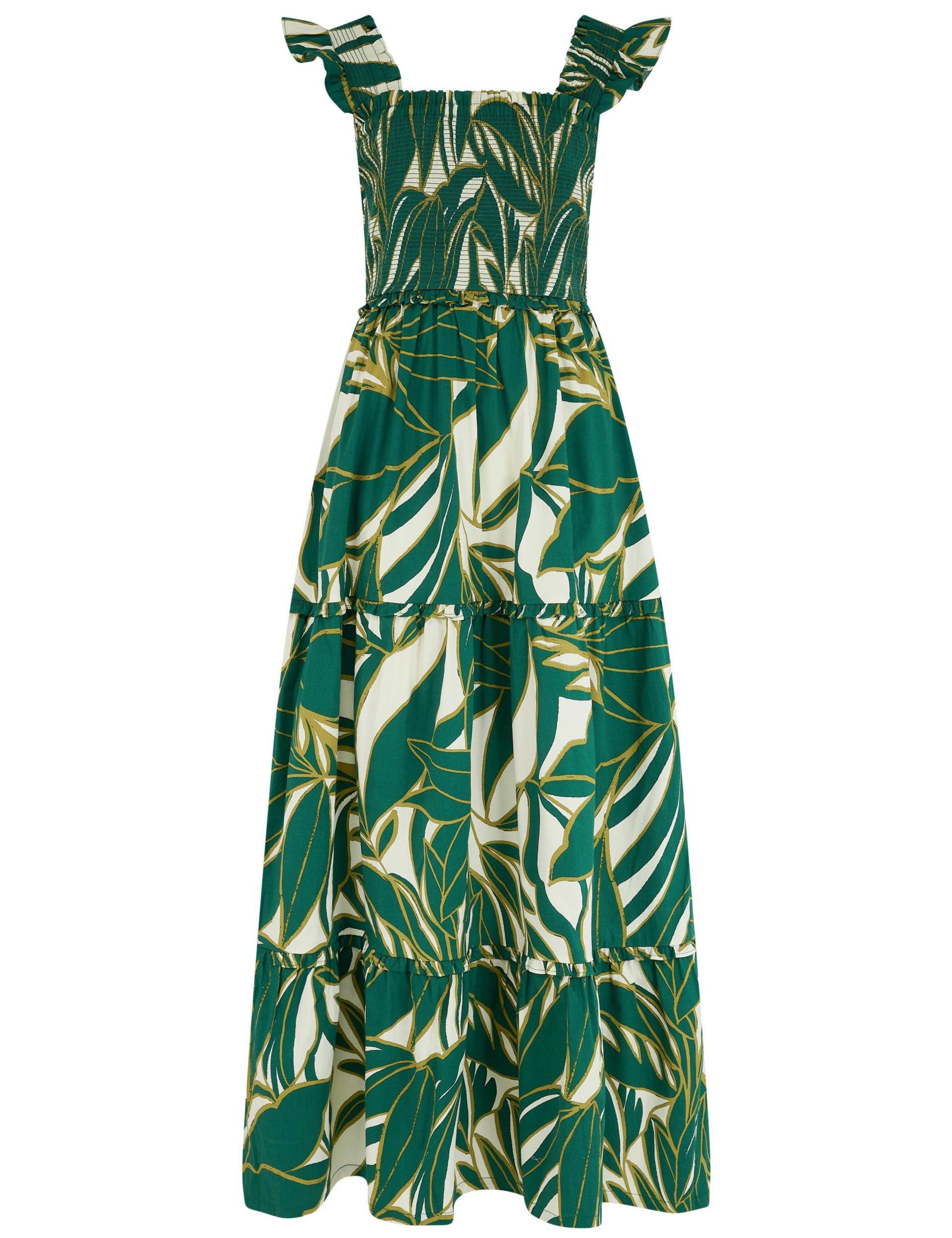 Lucy Cotton Poplin Tiered Maxi Dress 2 of 7