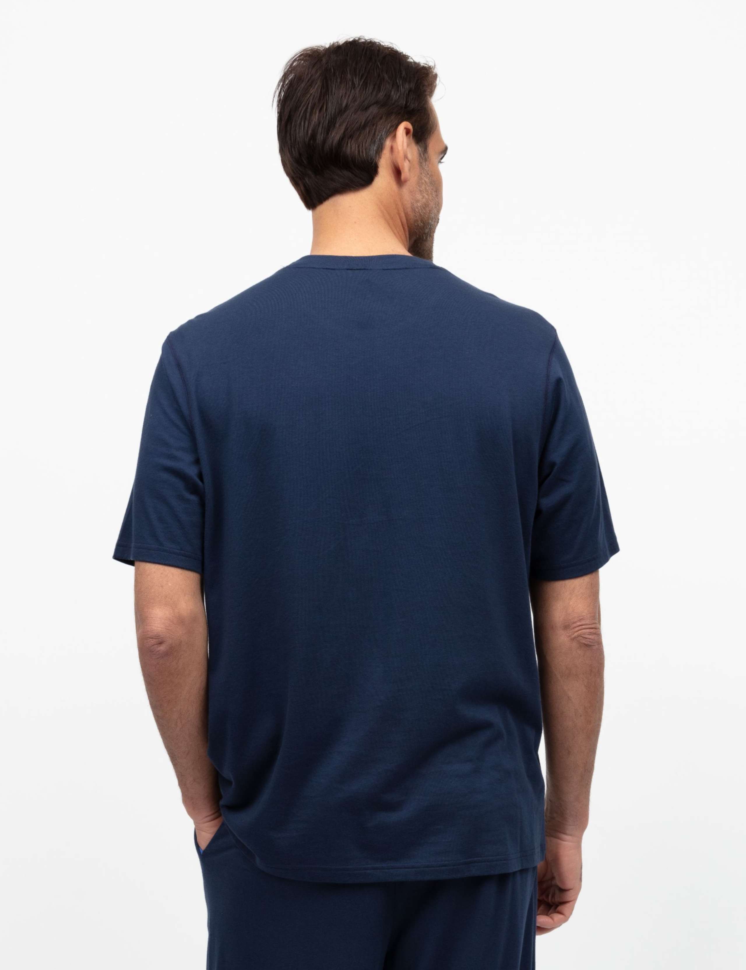 Cotton Modal Blend Jersey Pyjama Top 3 of 4