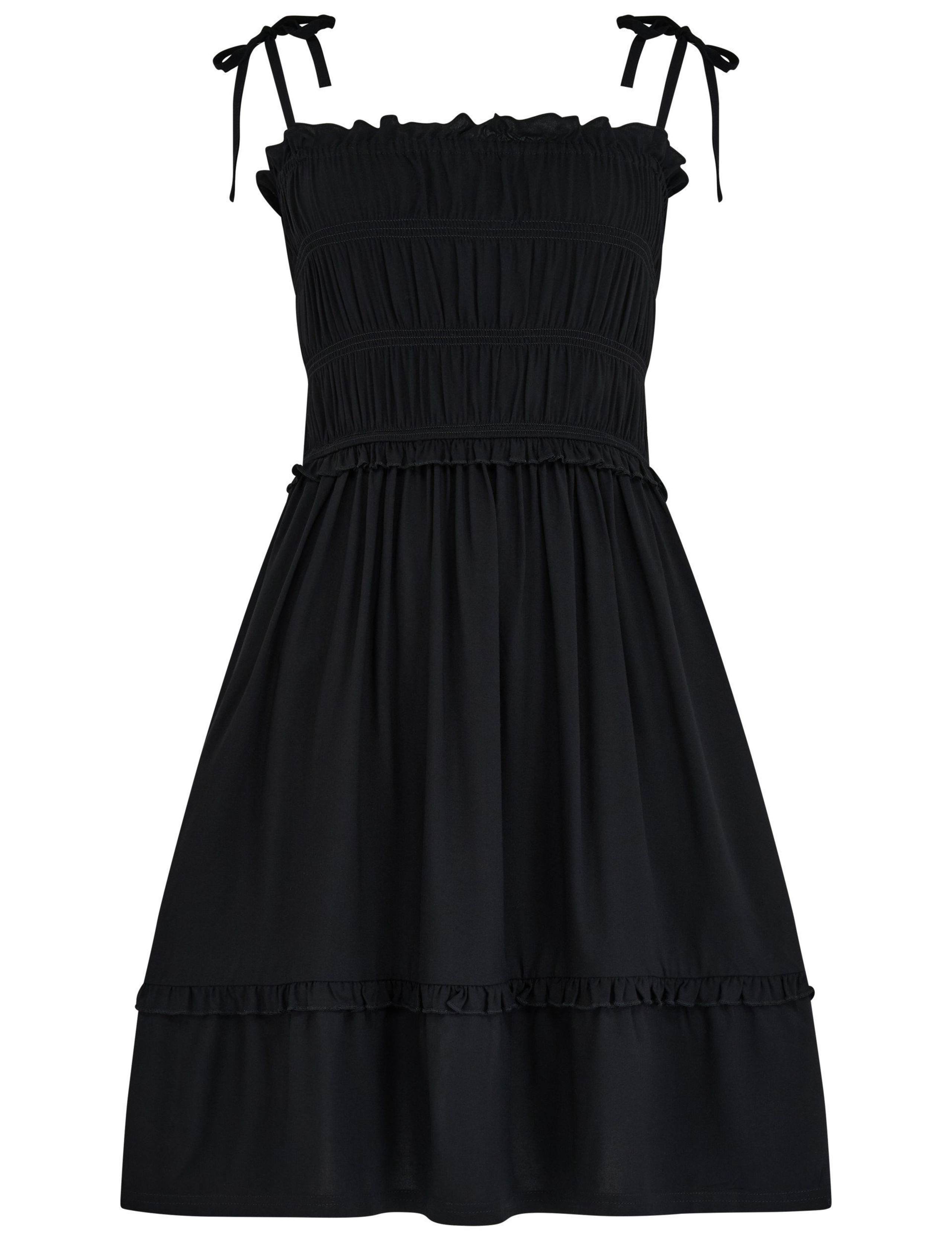 Mia Frill Detail Shirred Beach Dress 2 of 5