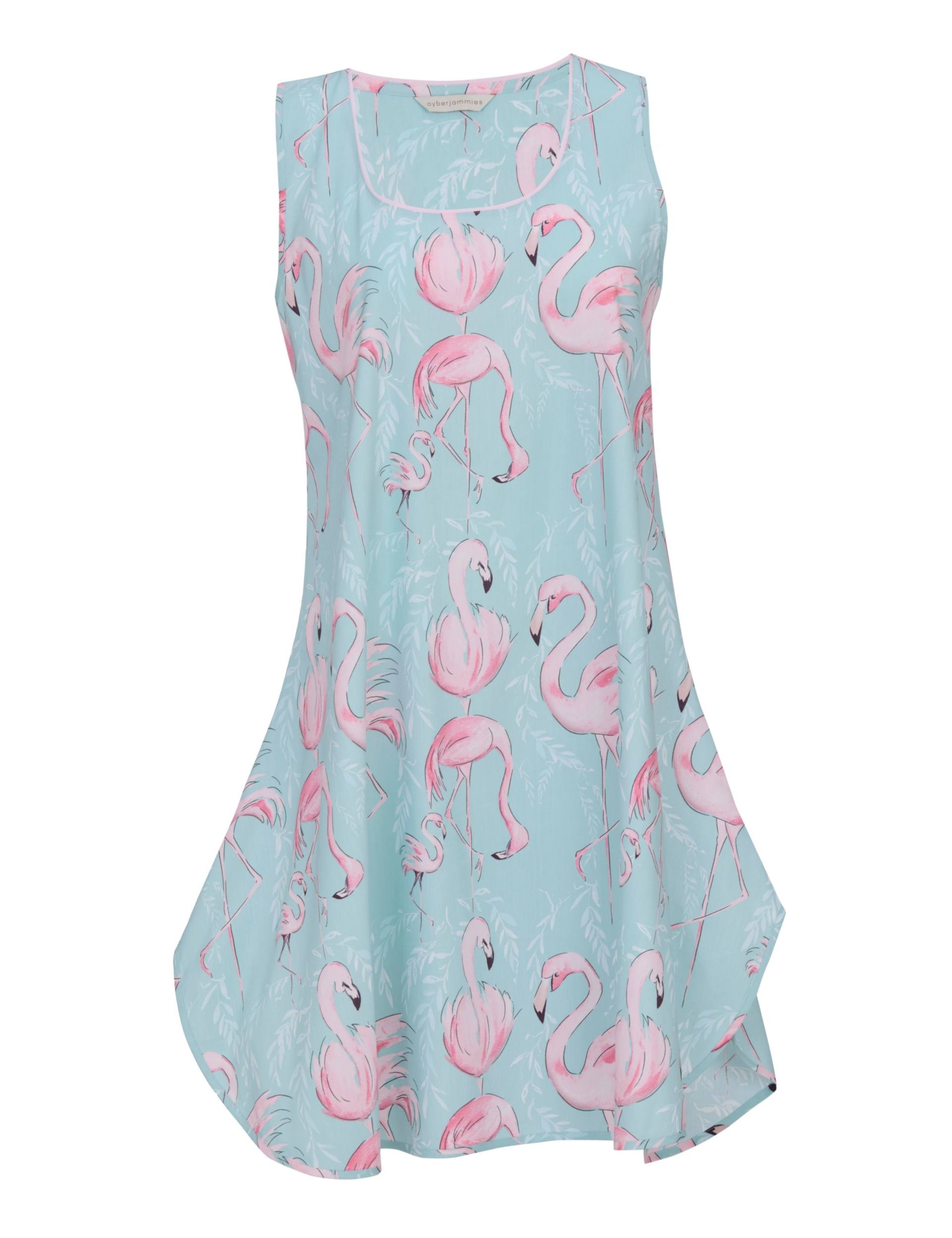 Cotton Modal Flamingo Swing Nightdress 2 of 4