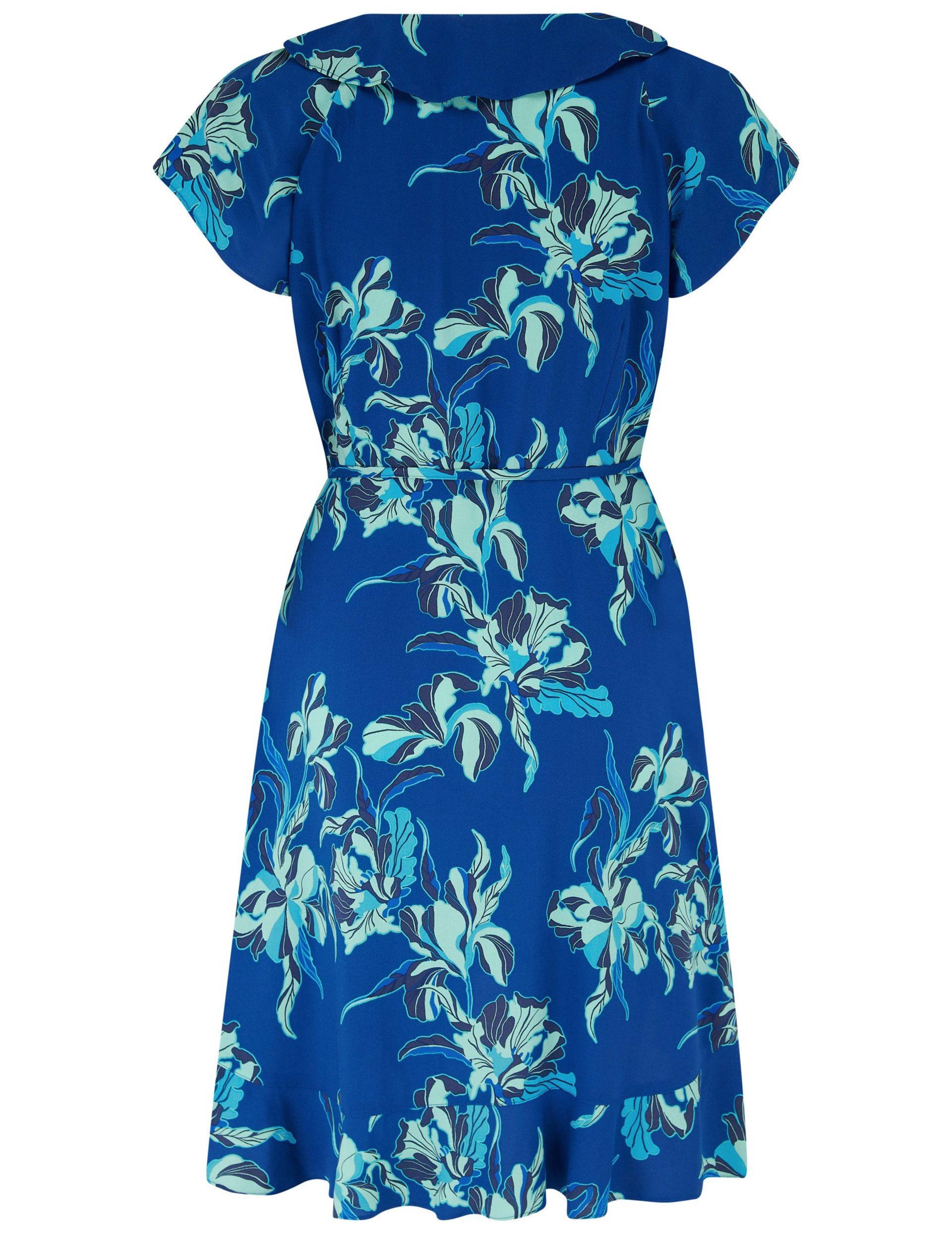 Penny Frill Wrap Woven Beach Dress 6 of 6