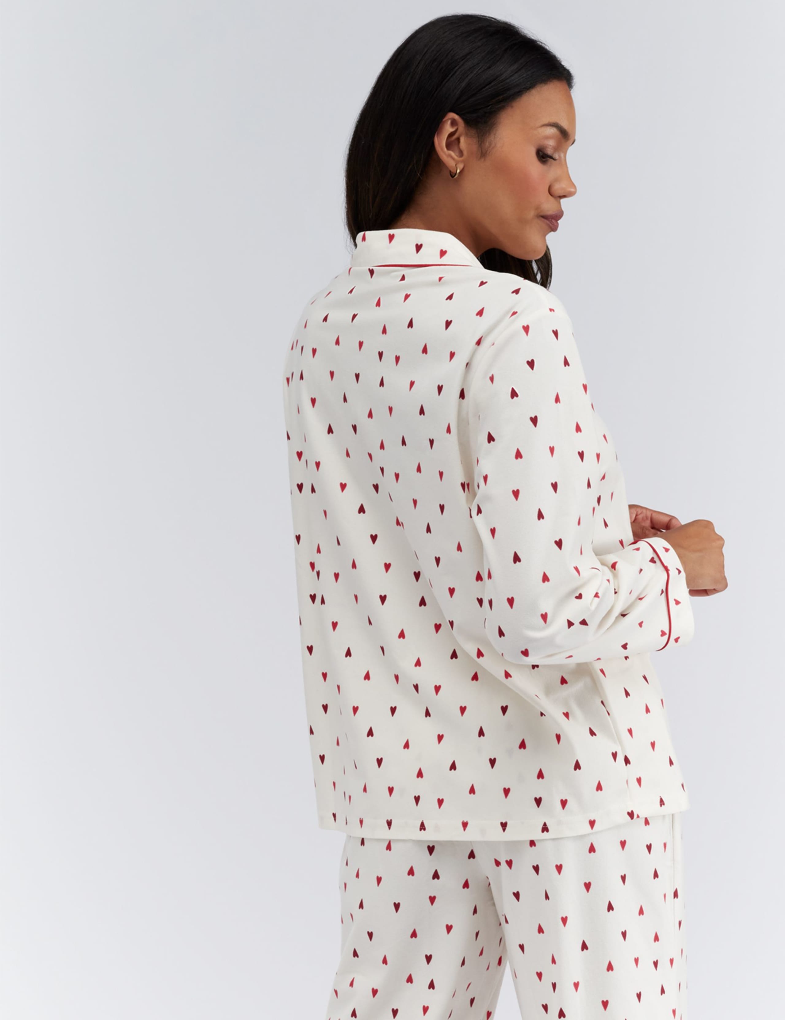 Fleece Heart Family Pyjamas in a Bag 5 of 9